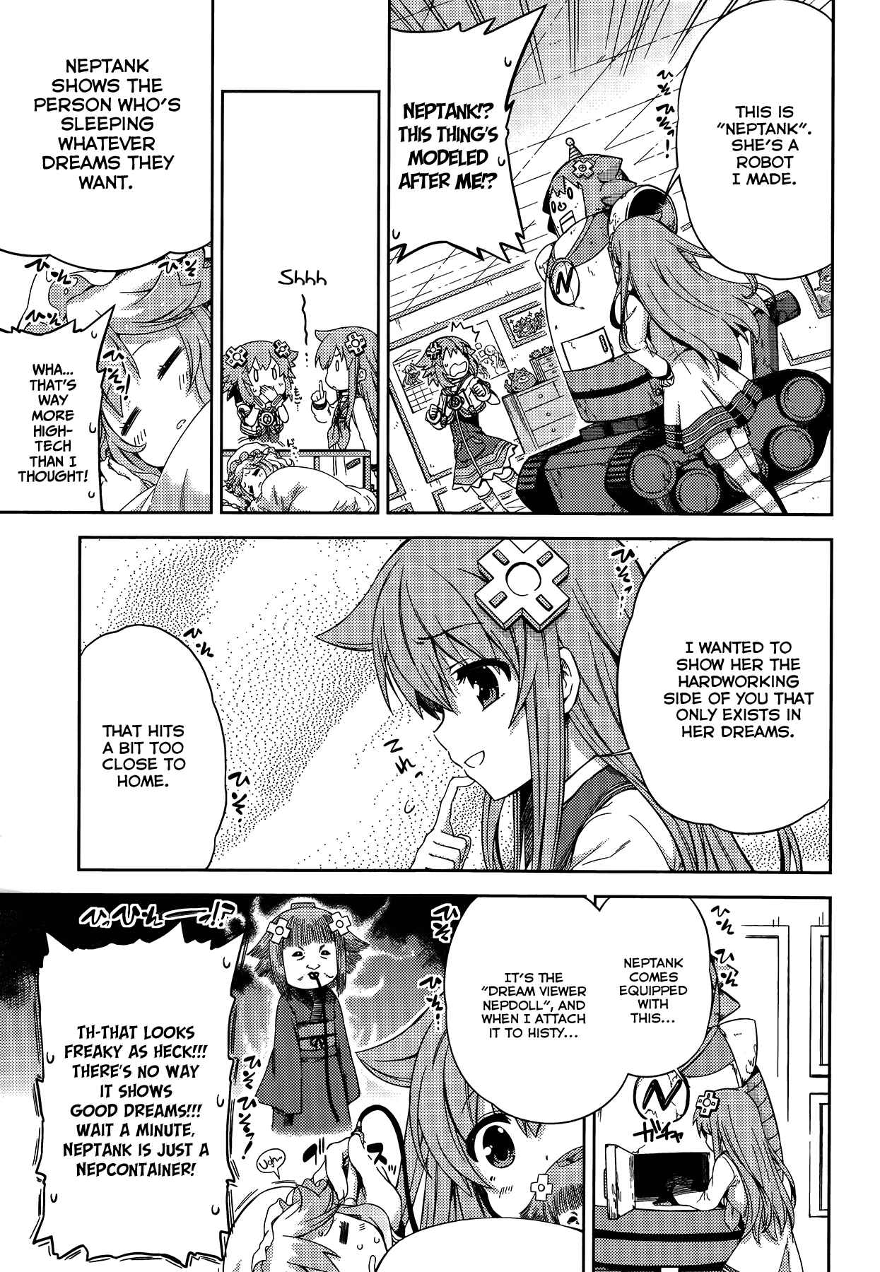 Page 5 Chapter 11 Choujigen Game Neptune: The Animation - Hello New World