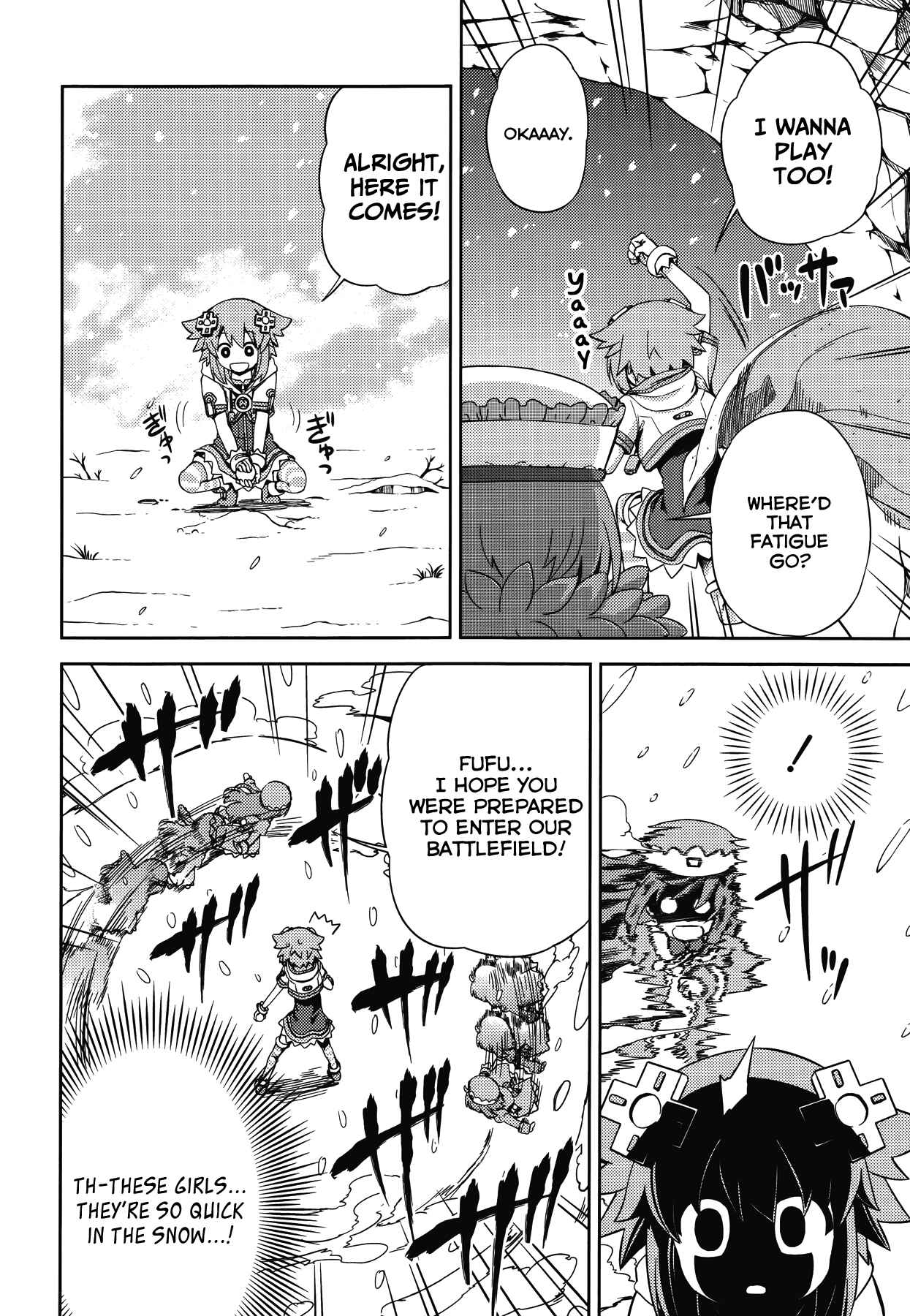 Page 12 Chapter 9 Choujigen Game Neptune: The Animation - Hello New World