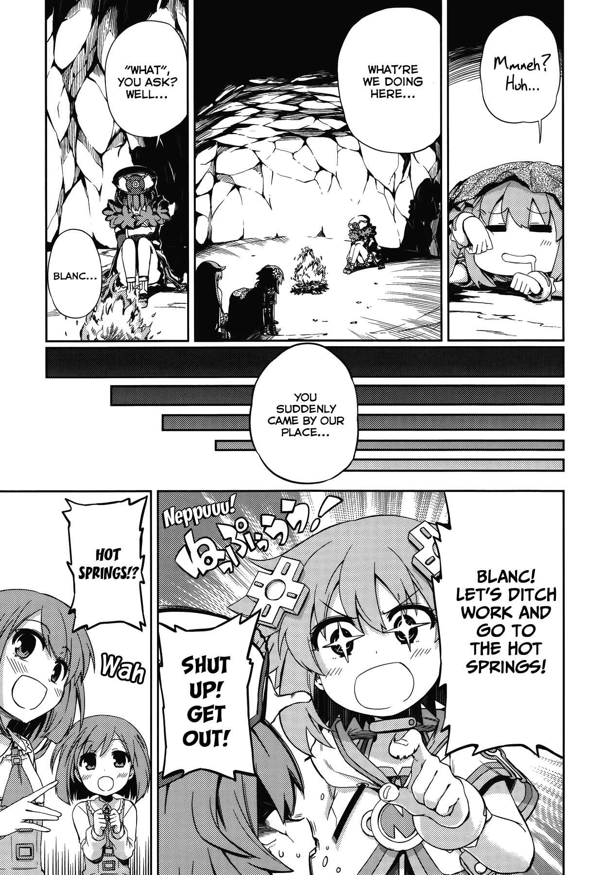 Page 3 Chapter 9 Choujigen Game Neptune: The Animation - Hello New World