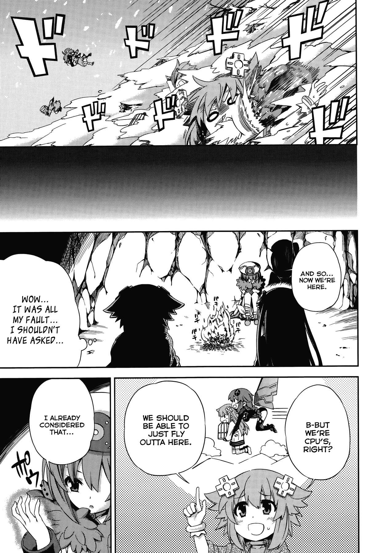 Page 9 Chapter 9 Choujigen Game Neptune: The Animation - Hello New World