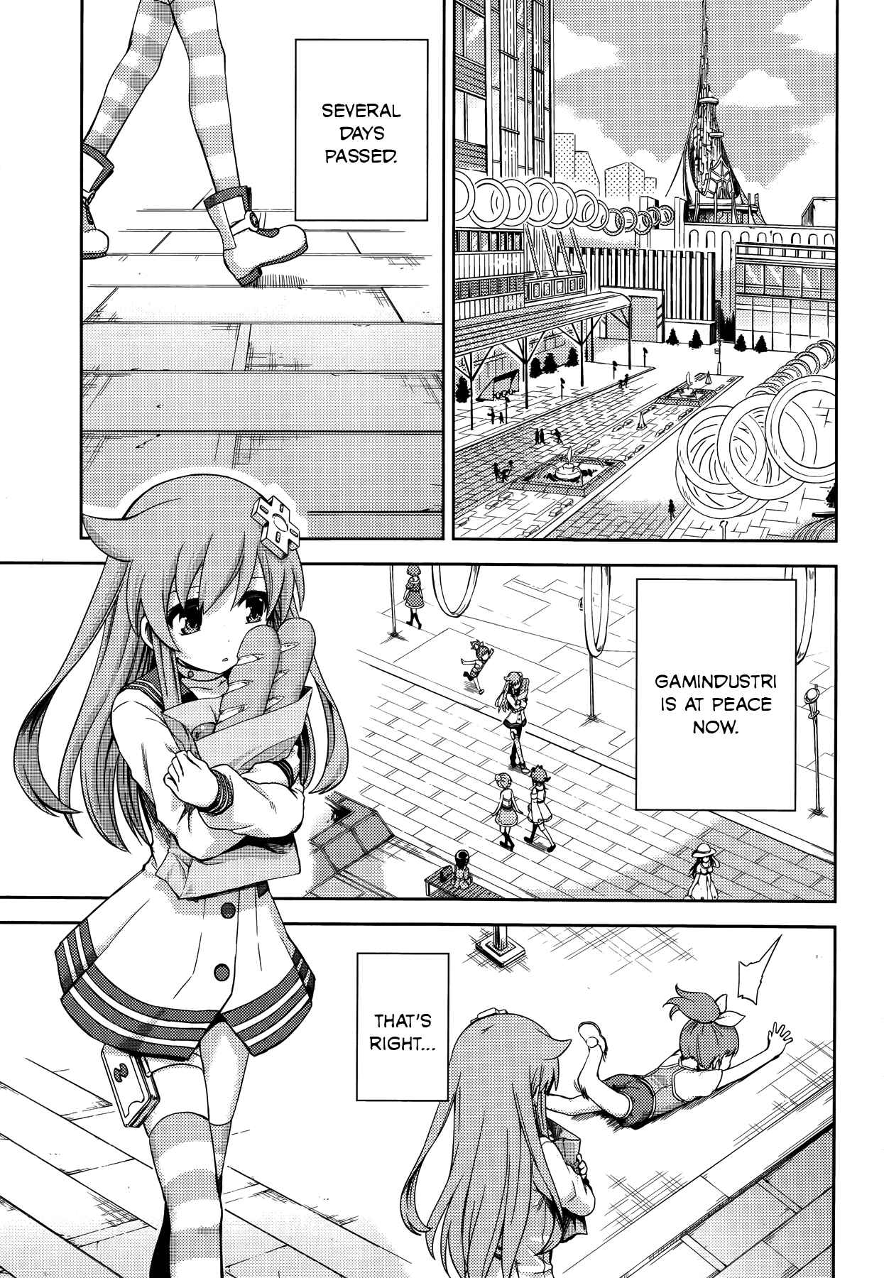 Page 21 Chapter 13 Choujigen Game Neptune: The Animation - Hello New World