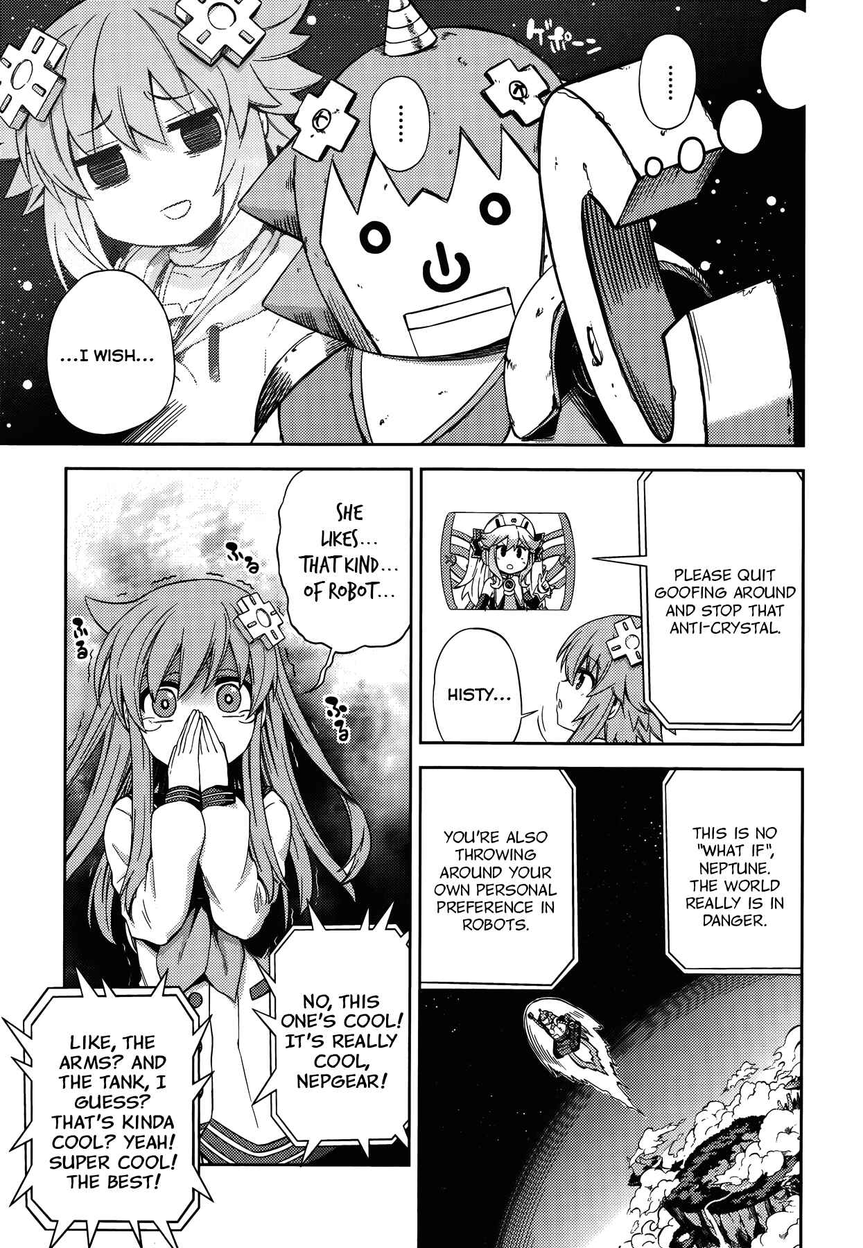Page 3 Chapter 13 Choujigen Game Neptune: The Animation - Hello New World