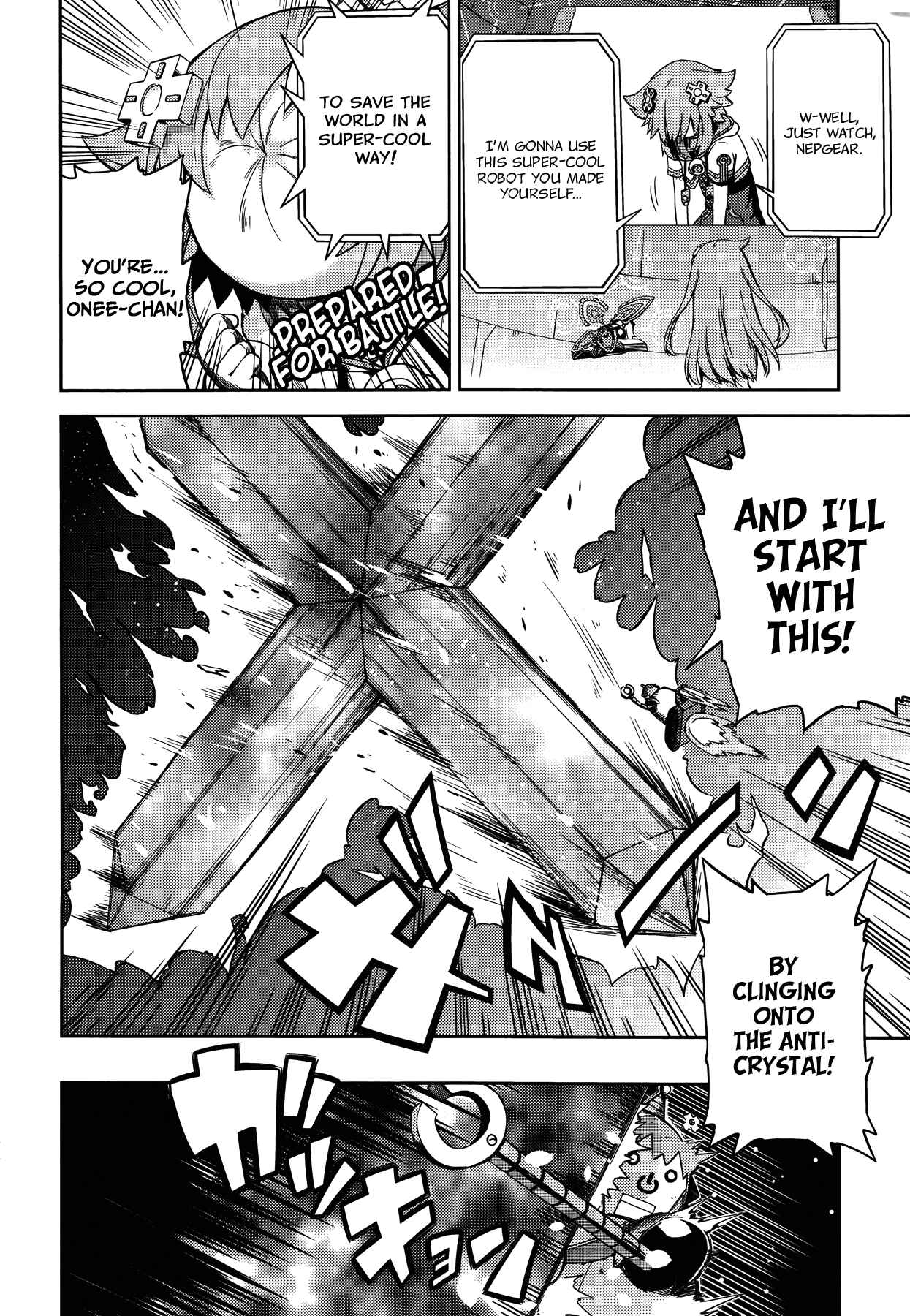 Page 4 Chapter 13 Choujigen Game Neptune: The Animation - Hello New World