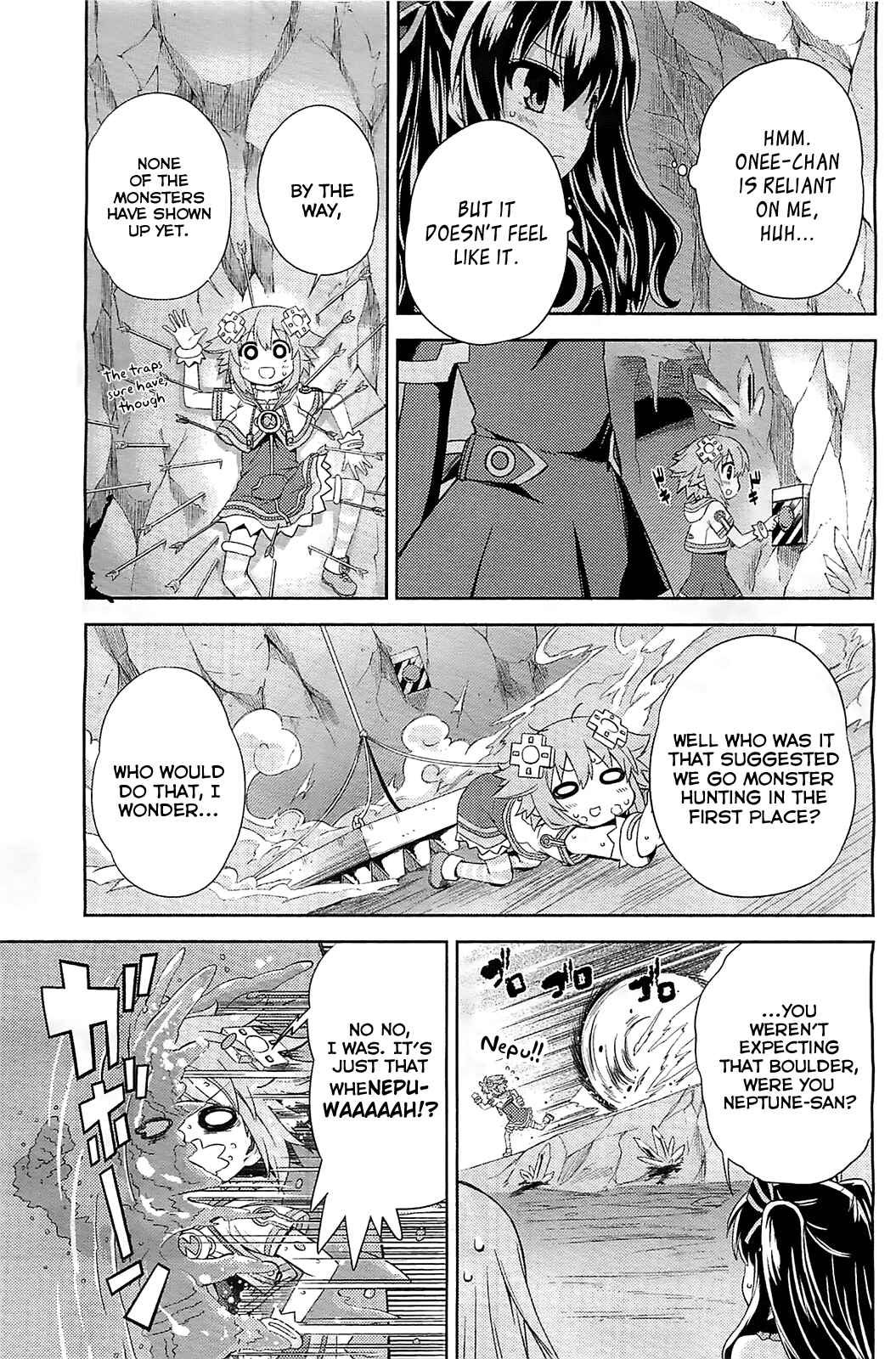 Page 11 Chapter 3 Choujigen Game Neptune: The Animation - Hello New World