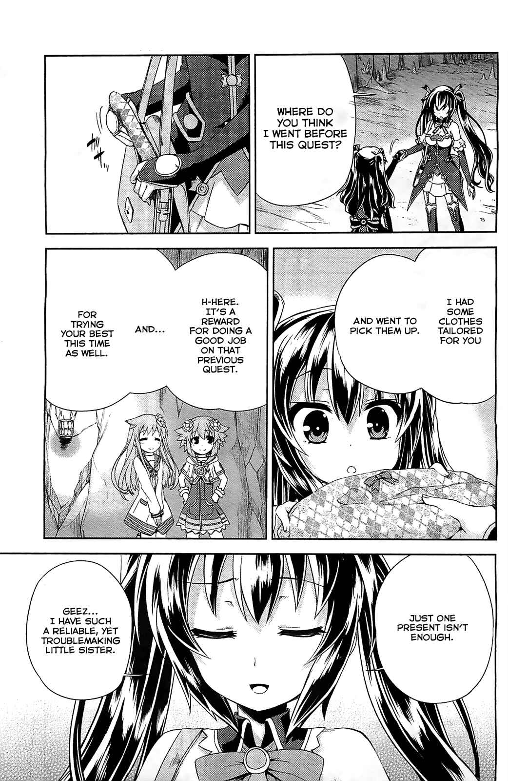 Page 21 Chapter 3 Choujigen Game Neptune: The Animation - Hello New World