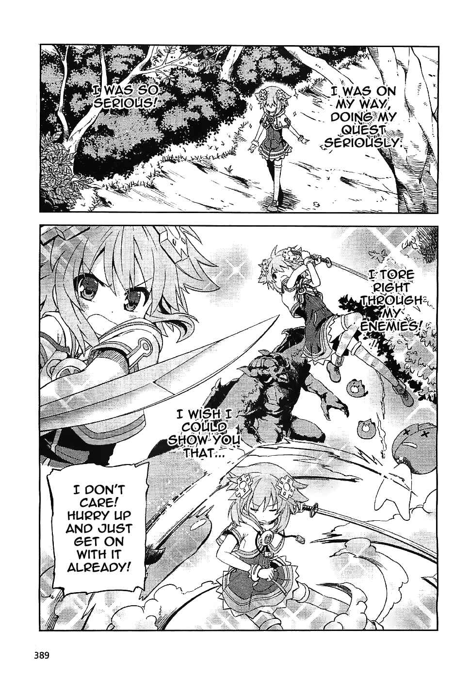 Page 11 Chapter 5 Choujigen Game Neptune: The Animation - Hello New World