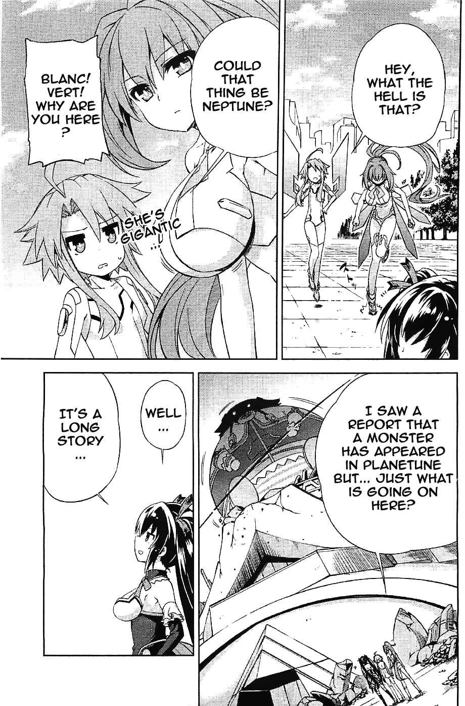 Page 19 Chapter 5 Choujigen Game Neptune: The Animation - Hello New World