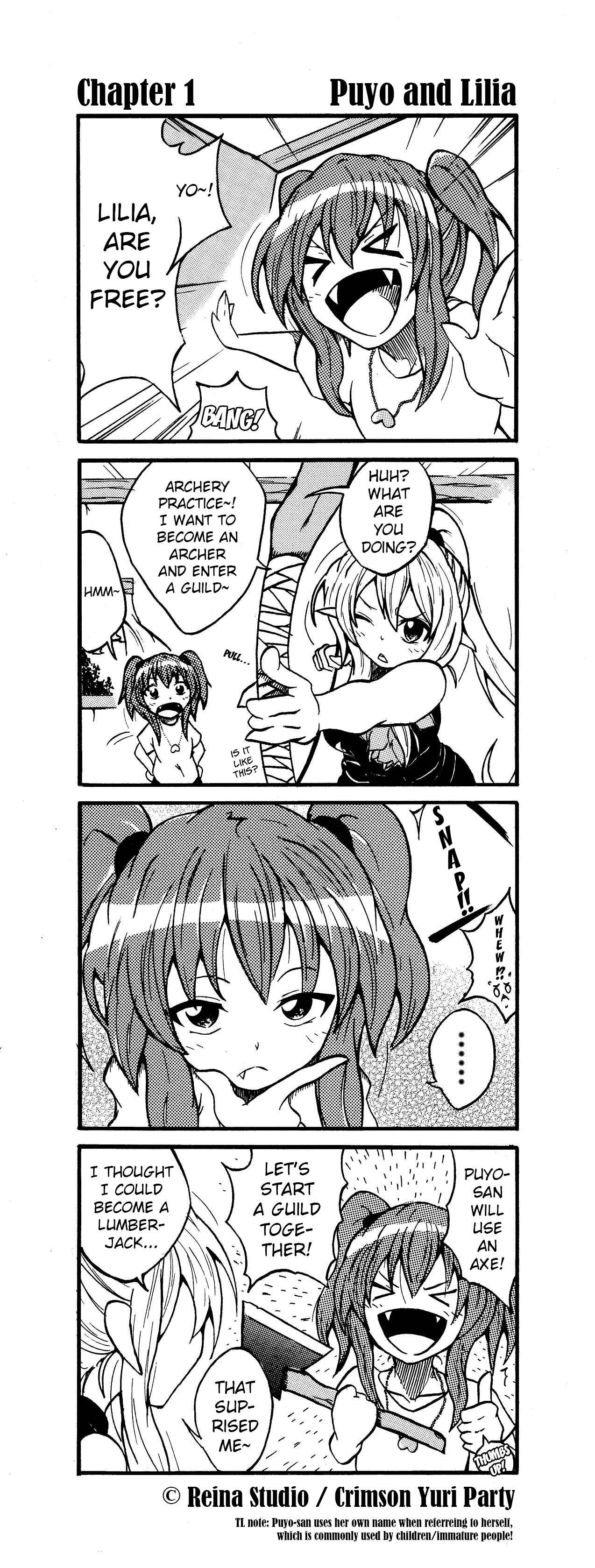 Page 1 Chapter 1 Crimson Yuri Party