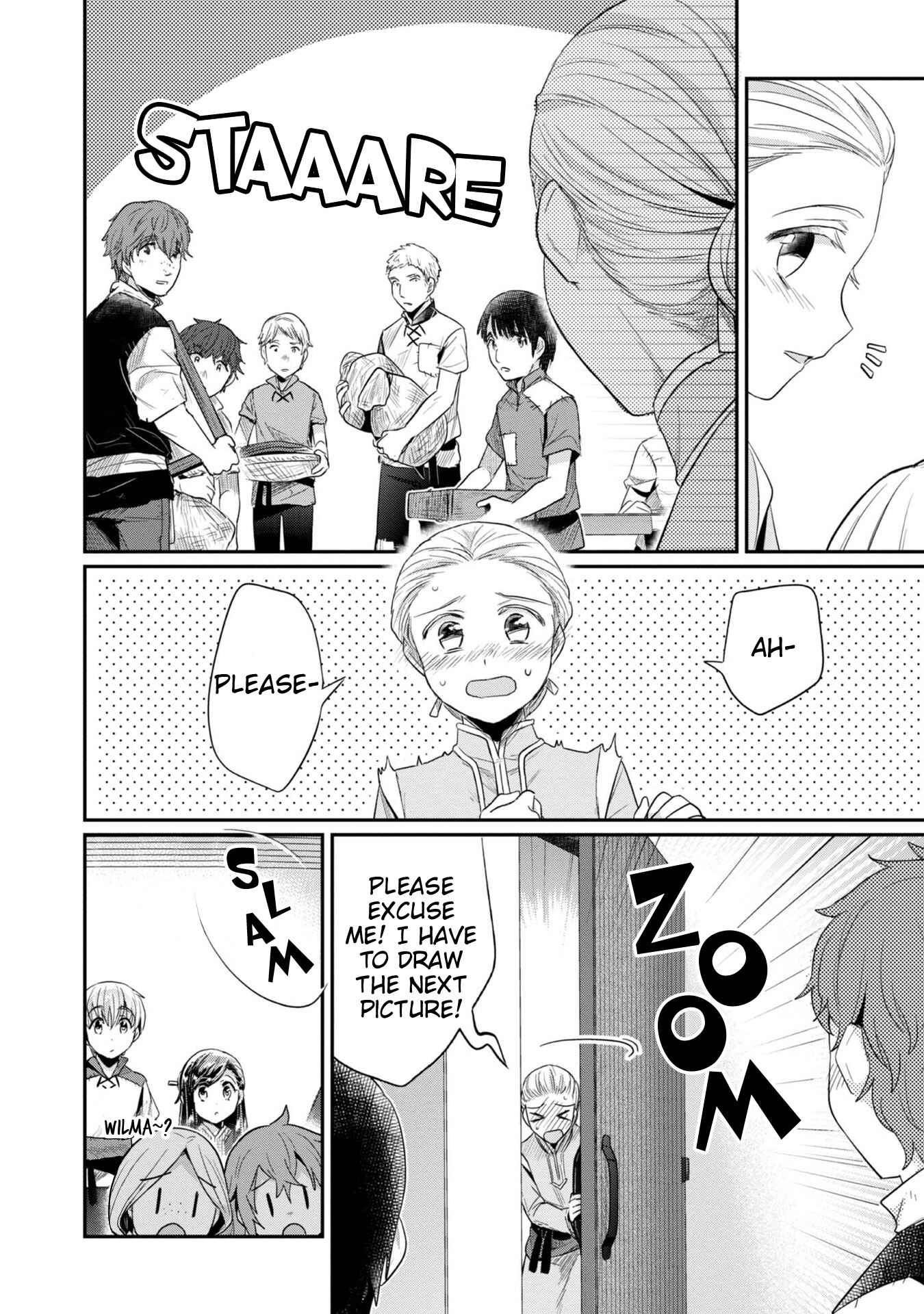Page 22 Chapter 28 Honzuki no Gekokujou: Shisho ni Naru Tame ni wa Shudan o Erandeiraremasen—Dai 2-bu: Hon no Tamenara Miko ni Naru!