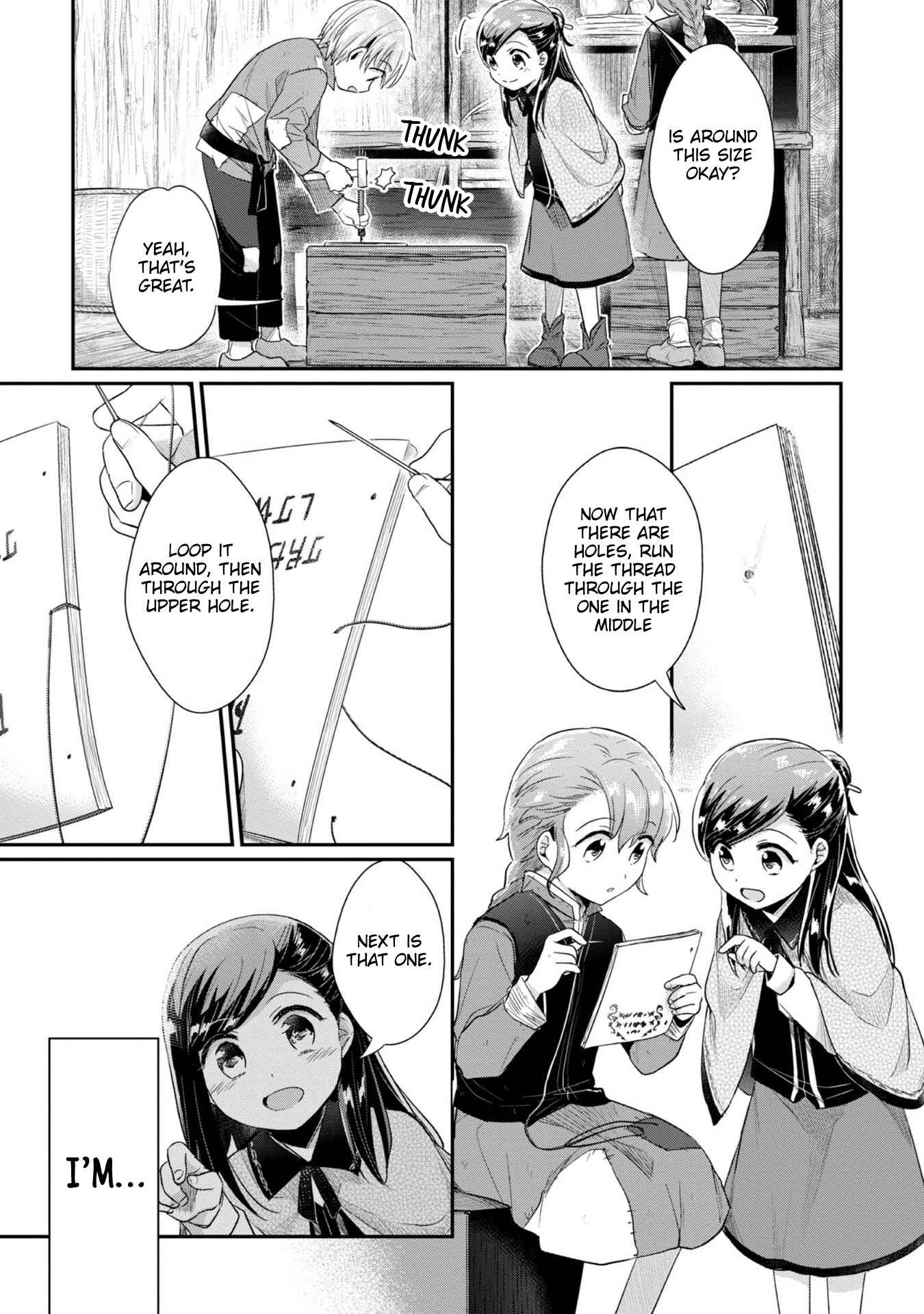 Page 31 Chapter 28 Honzuki no Gekokujou: Shisho ni Naru Tame ni wa Shudan o Erandeiraremasen—Dai 2-bu: Hon no Tamenara Miko ni Naru!