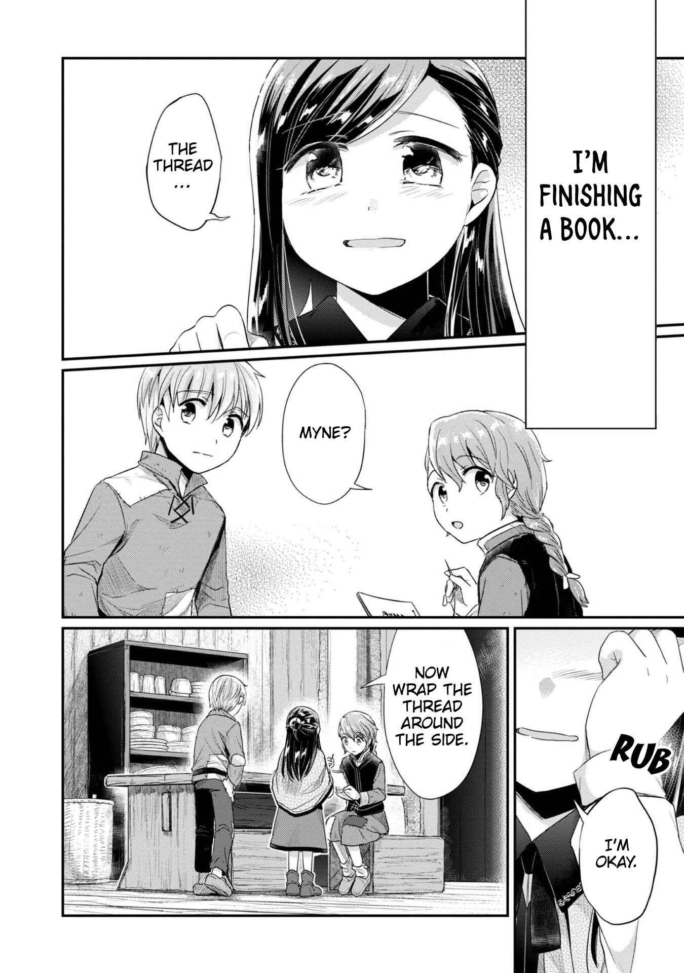 Page 32 Chapter 28 Honzuki no Gekokujou: Shisho ni Naru Tame ni wa Shudan o Erandeiraremasen—Dai 2-bu: Hon no Tamenara Miko ni Naru!
