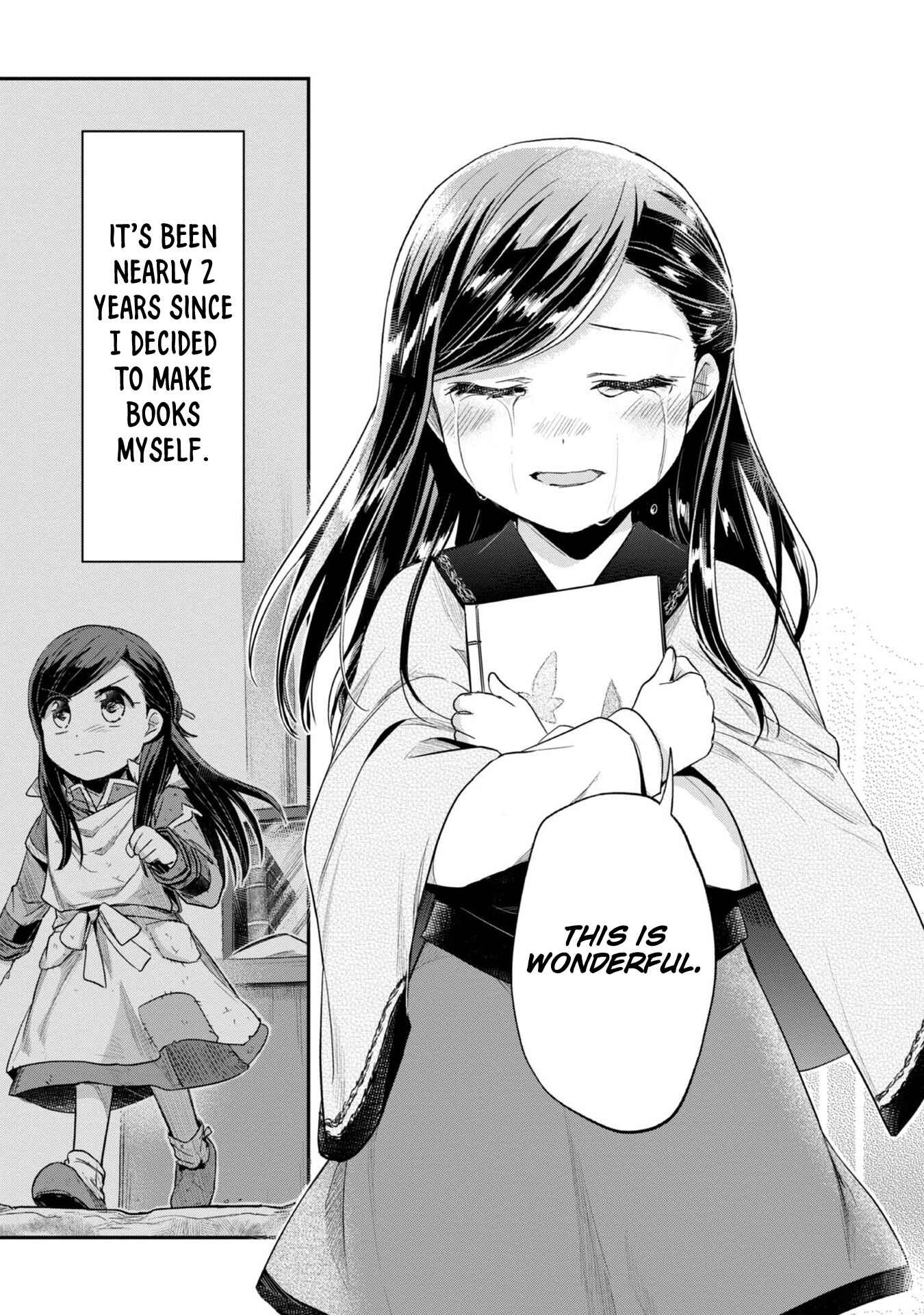 Page 37 Chapter 28 Honzuki no Gekokujou: Shisho ni Naru Tame ni wa Shudan o Erandeiraremasen—Dai 2-bu: Hon no Tamenara Miko ni Naru!