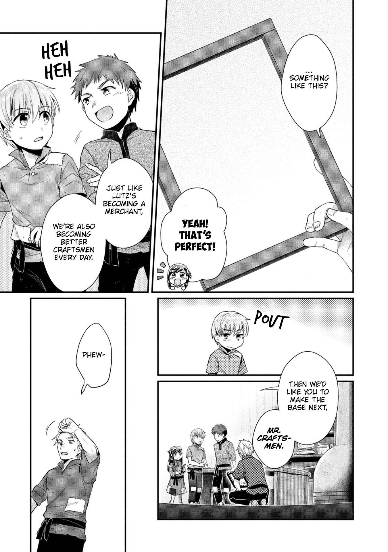 Page 4 Chapter 28 Honzuki no Gekokujou: Shisho ni Naru Tame ni wa Shudan o Erandeiraremasen—Dai 2-bu: Hon no Tamenara Miko ni Naru!