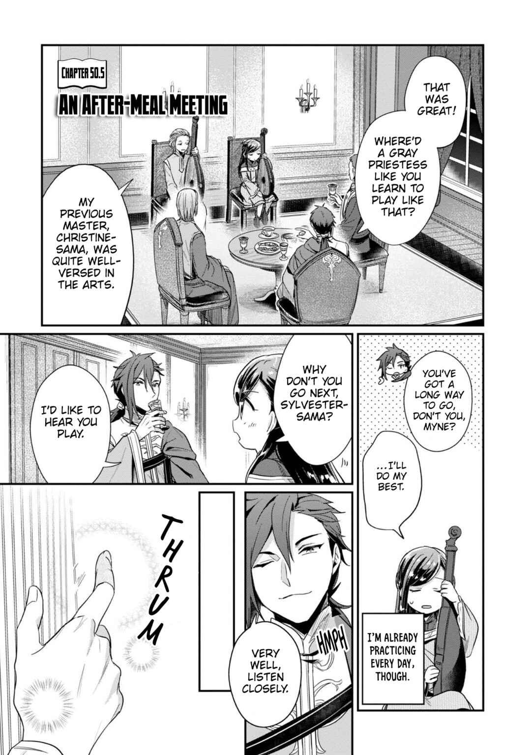 Page 2 Chapter 50.5 Honzuki no Gekokujou: Shisho ni Naru Tame ni wa Shudan o Erandeiraremasen—Dai 2-bu: Hon no Tamenara Miko ni Naru!
