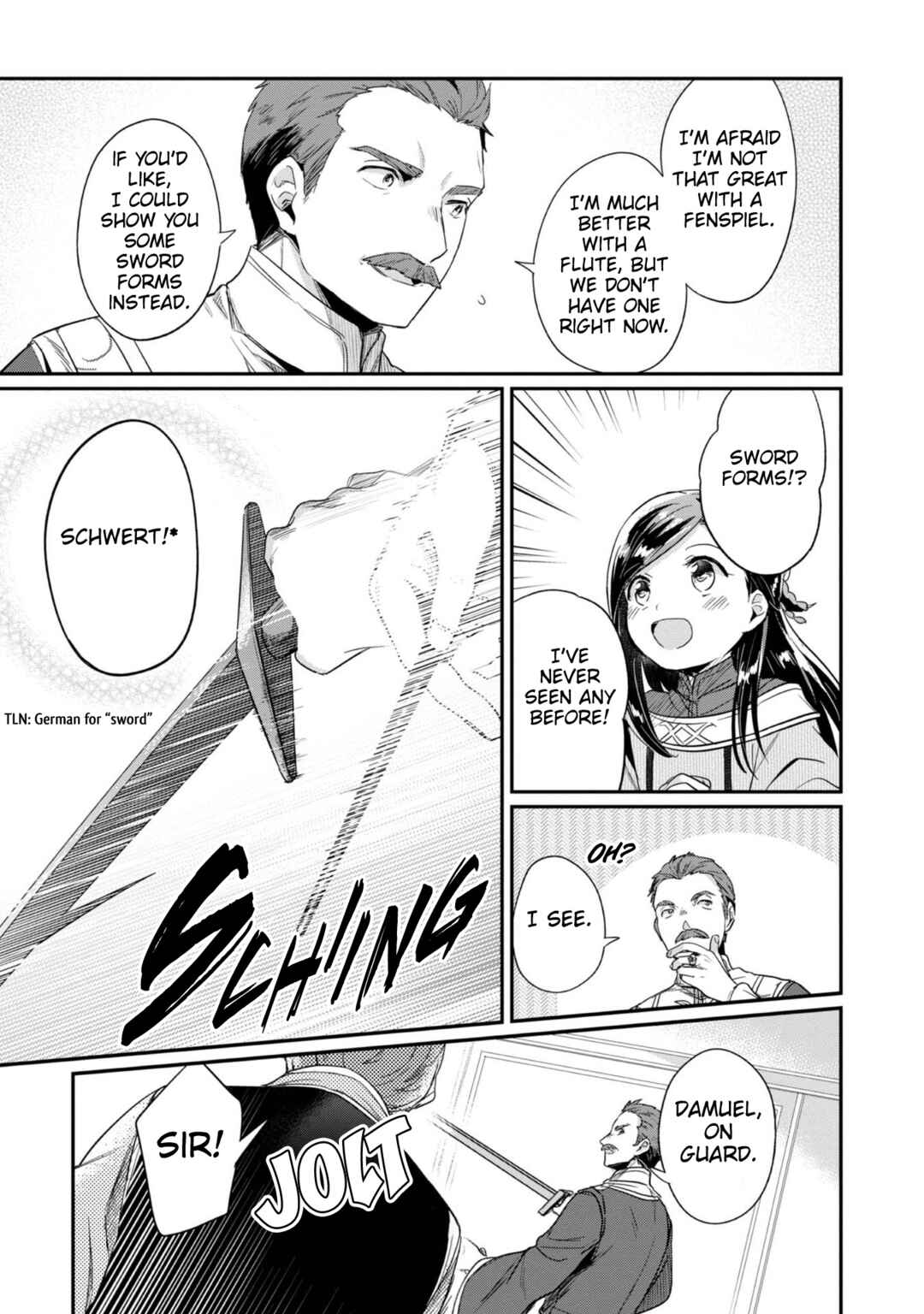 Page 4 Chapter 50.5 Honzuki no Gekokujou: Shisho ni Naru Tame ni wa Shudan o Erandeiraremasen—Dai 2-bu: Hon no Tamenara Miko ni Naru!
