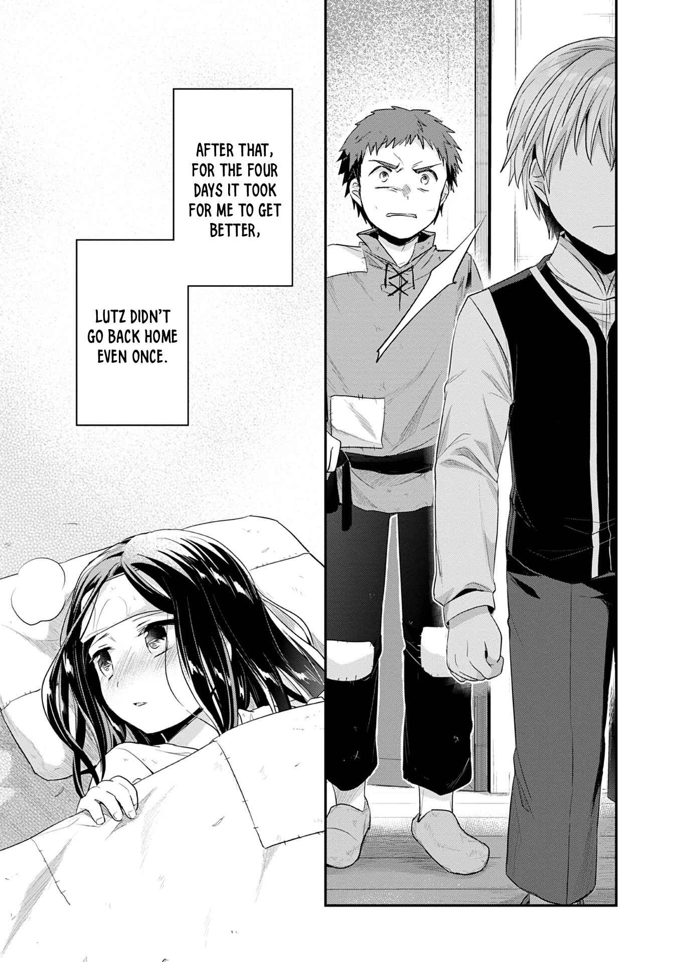 Page 22 Chapter 17 Honzuki no Gekokujou: Shisho ni Naru Tame ni wa Shudan o Erandeiraremasen—Dai 2-bu: Hon no Tamenara Miko ni Naru!