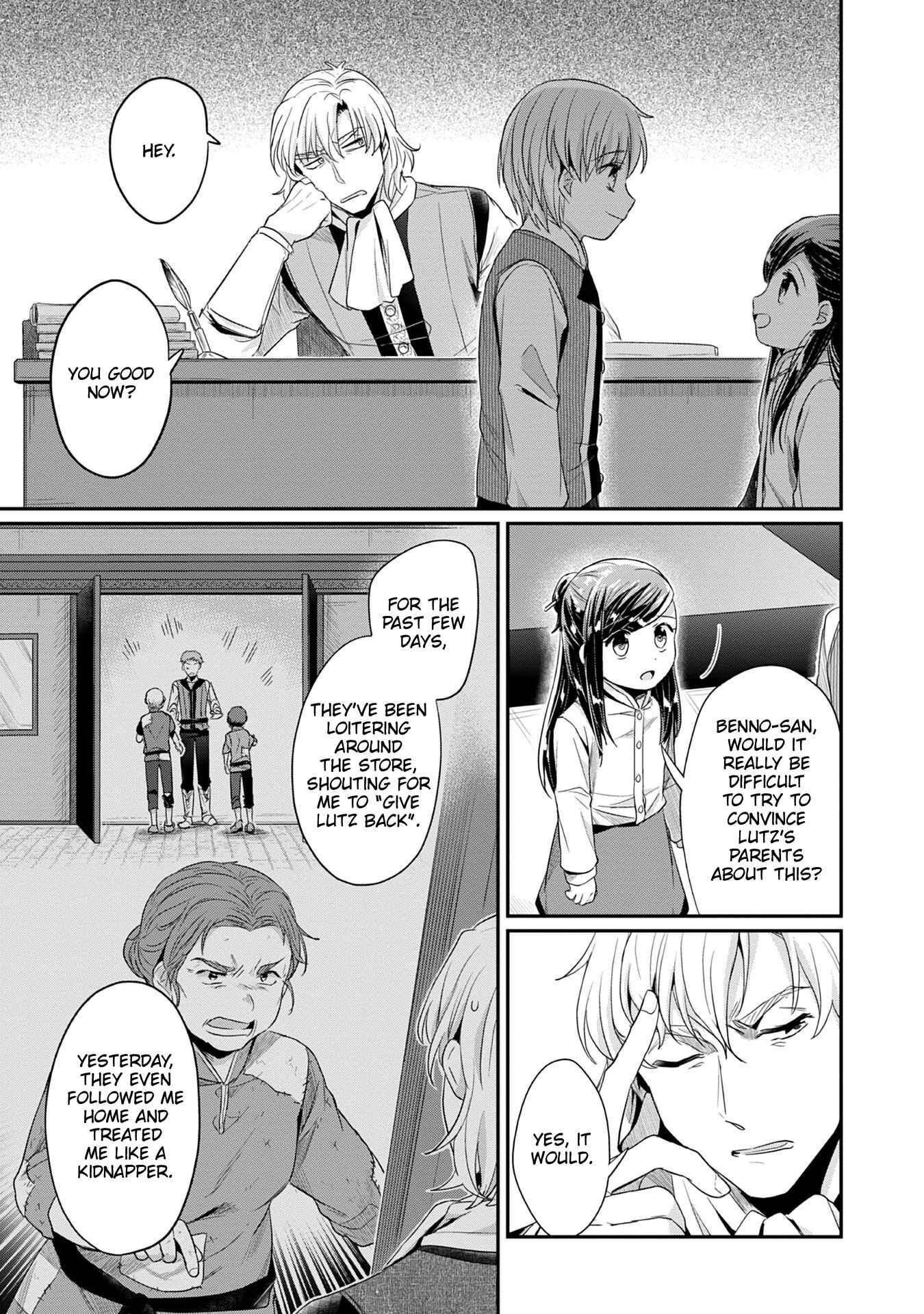 Page 30 Chapter 17 Honzuki no Gekokujou: Shisho ni Naru Tame ni wa Shudan o Erandeiraremasen—Dai 2-bu: Hon no Tamenara Miko ni Naru!