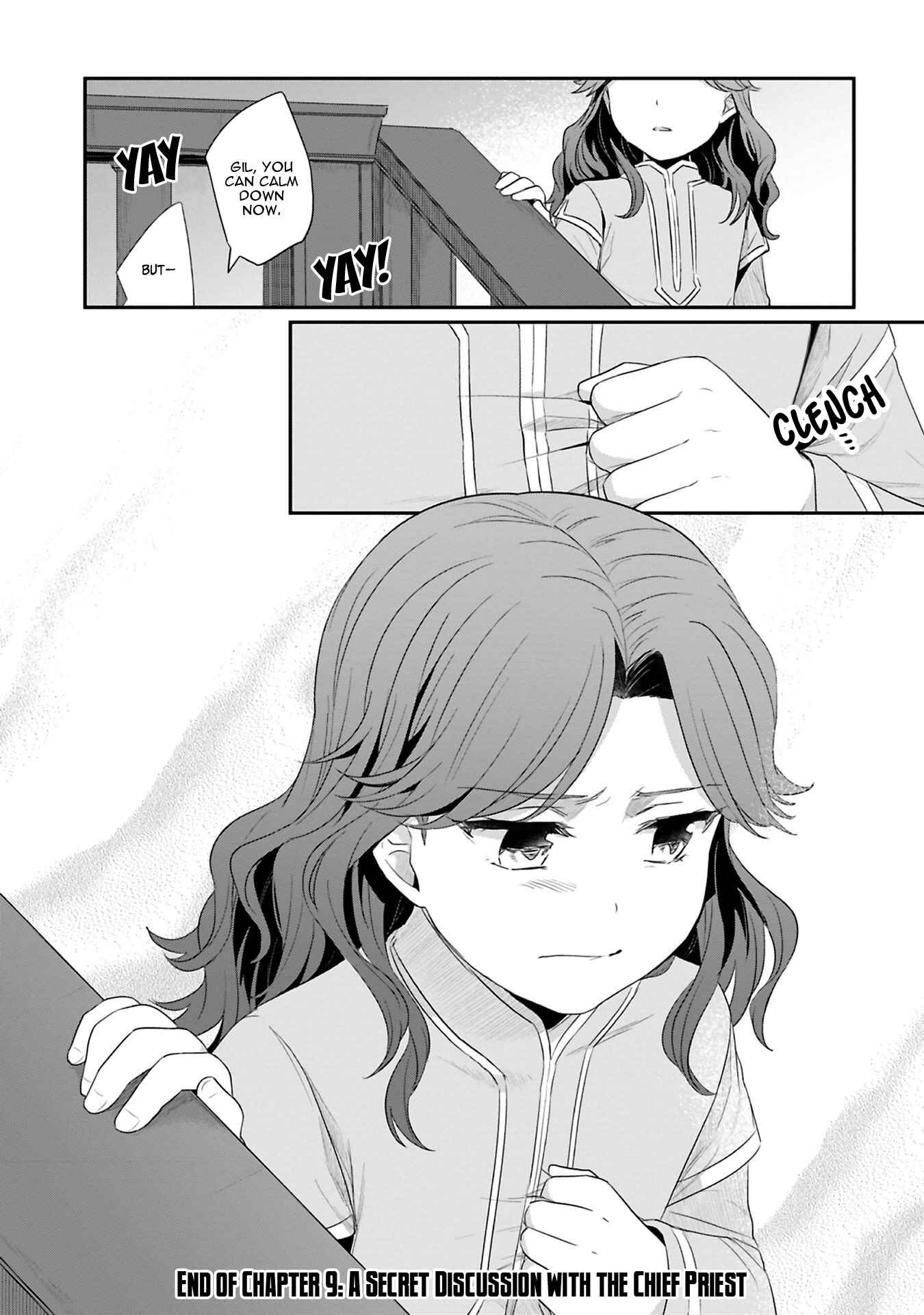 Page 38 Chapter 9 Honzuki no Gekokujou: Shisho ni Naru Tame ni wa Shudan o Erandeiraremasen—Dai 2-bu: Hon no Tamenara Miko ni Naru!