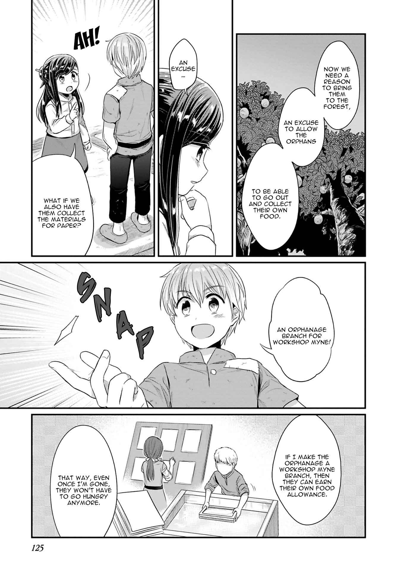 Page 6 Chapter 9 Honzuki no Gekokujou: Shisho ni Naru Tame ni wa Shudan o Erandeiraremasen—Dai 2-bu: Hon no Tamenara Miko ni Naru!