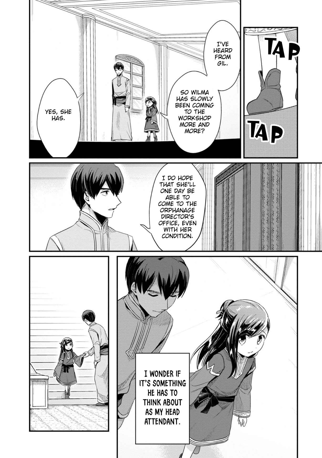 Page 9 Chapter 29 Honzuki no Gekokujou: Shisho ni Naru Tame ni wa Shudan o Erandeiraremasen—Dai 2-bu: Hon no Tamenara Miko ni Naru!