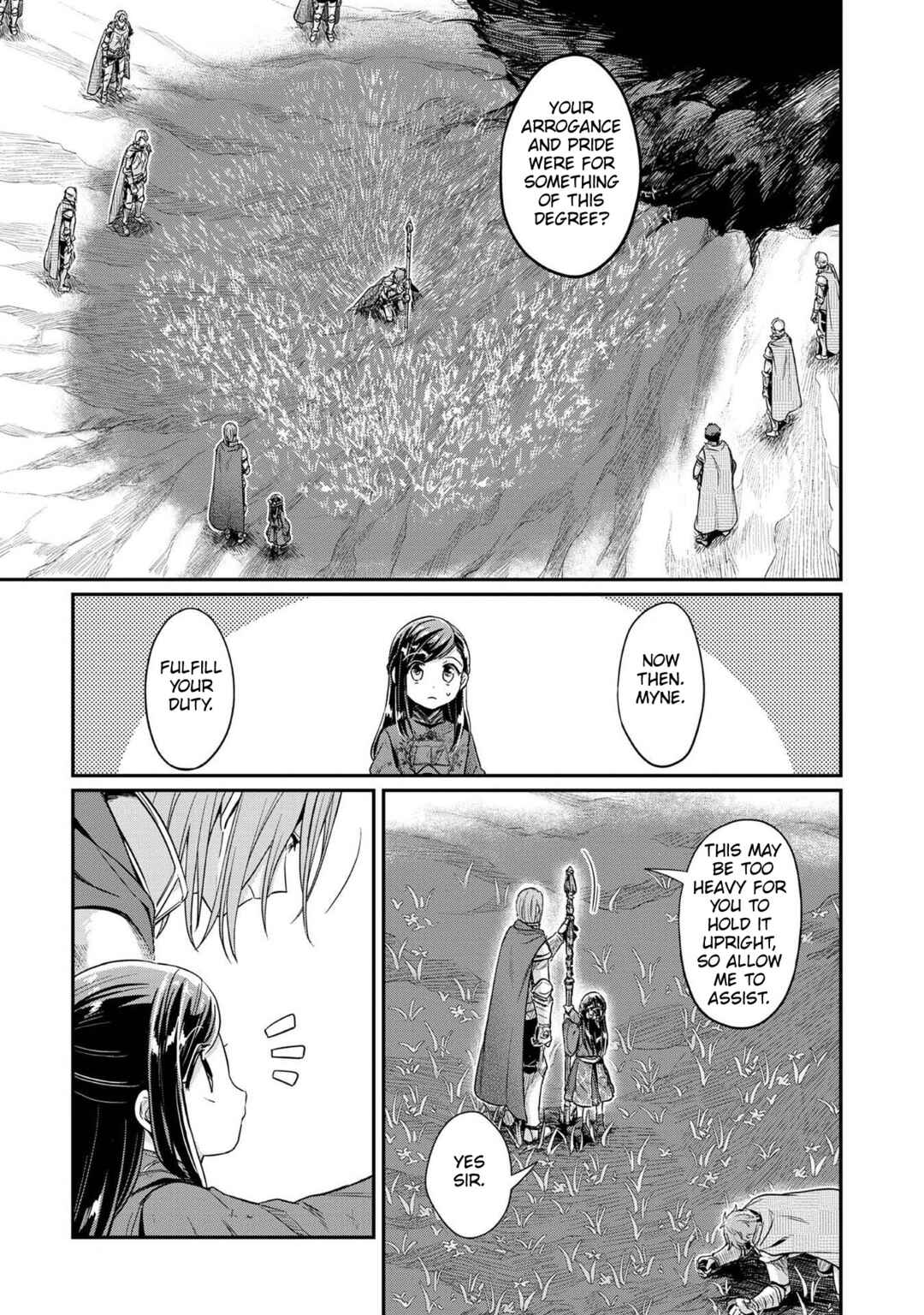 Page 32 Chapter 36 Honzuki no Gekokujou: Shisho ni Naru Tame ni wa Shudan o Erandeiraremasen—Dai 2-bu: Hon no Tamenara Miko ni Naru!