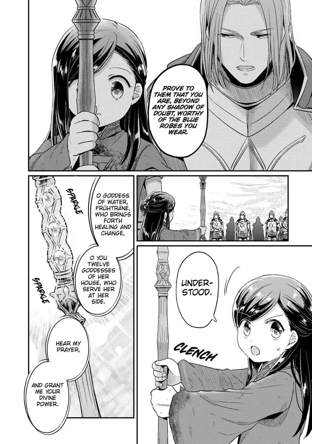 Page 33 Chapter 36 Honzuki no Gekokujou: Shisho ni Naru Tame ni wa Shudan o Erandeiraremasen—Dai 2-bu: Hon no Tamenara Miko ni Naru!