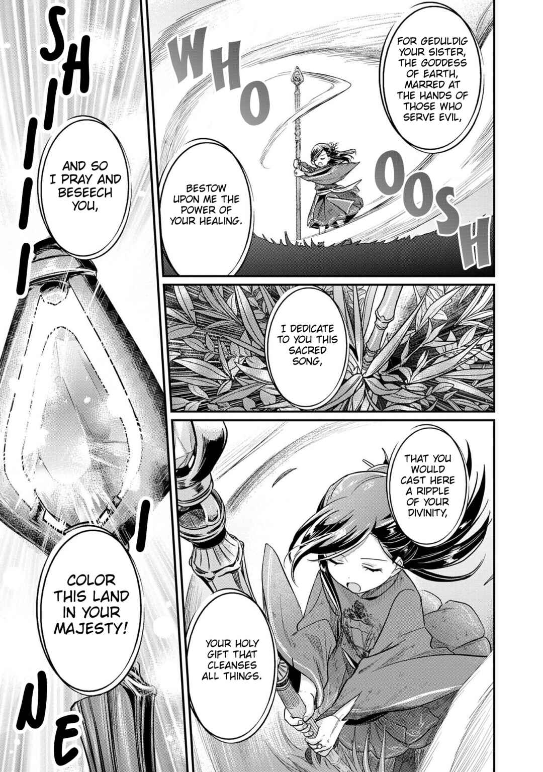 Page 34 Chapter 36 Honzuki no Gekokujou: Shisho ni Naru Tame ni wa Shudan o Erandeiraremasen—Dai 2-bu: Hon no Tamenara Miko ni Naru!