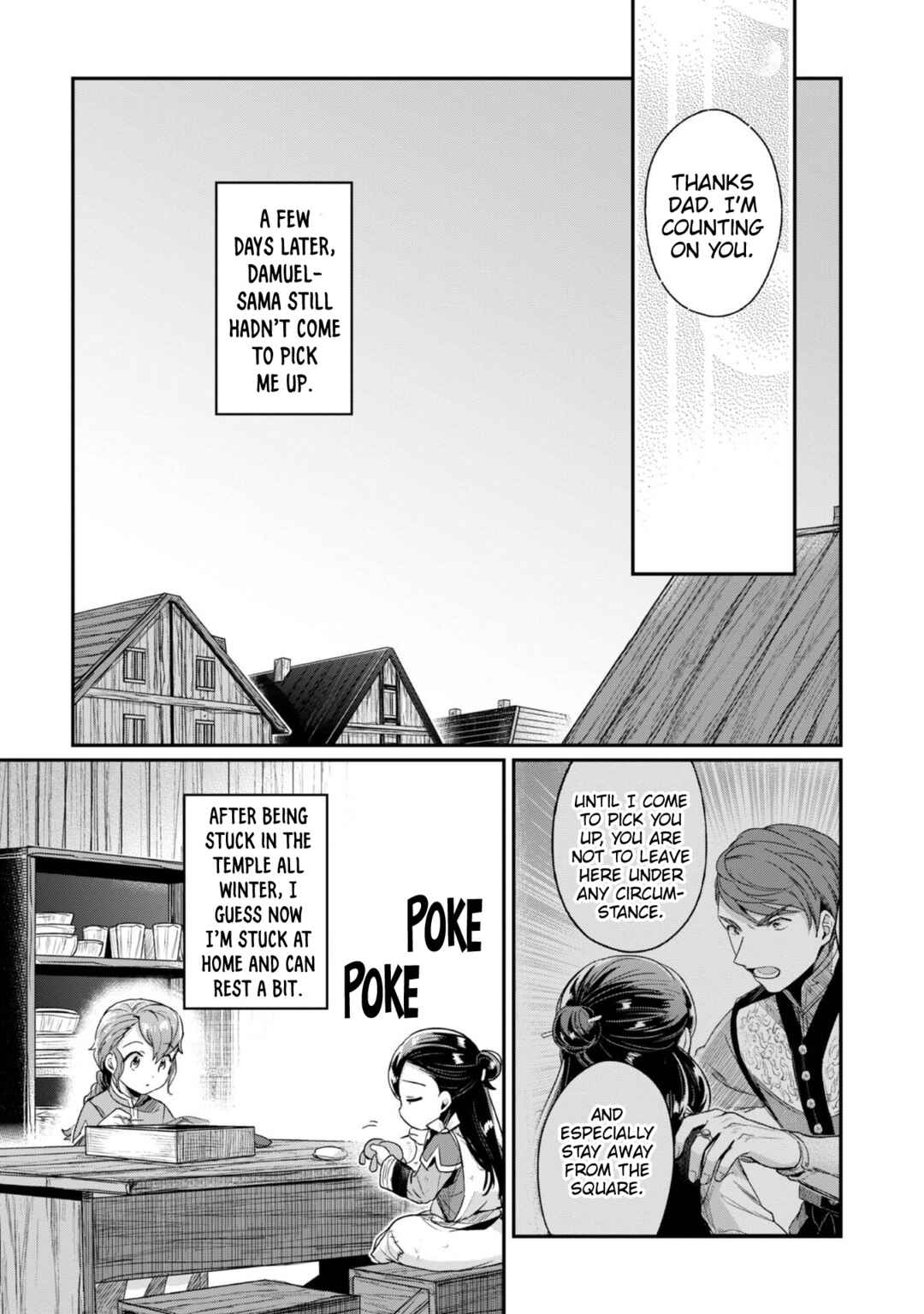 Page 15 Chapter 56 Honzuki no Gekokujou: Shisho ni Naru Tame ni wa Shudan o Erandeiraremasen—Dai 2-bu: Hon no Tamenara Miko ni Naru!