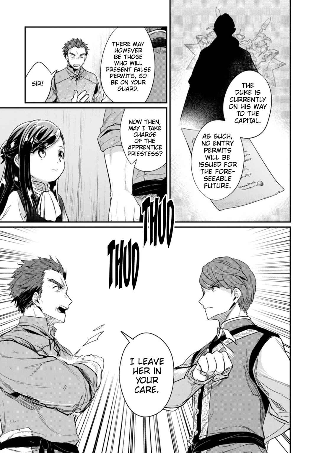 Page 21 Chapter 56 Honzuki no Gekokujou: Shisho ni Naru Tame ni wa Shudan o Erandeiraremasen—Dai 2-bu: Hon no Tamenara Miko ni Naru!