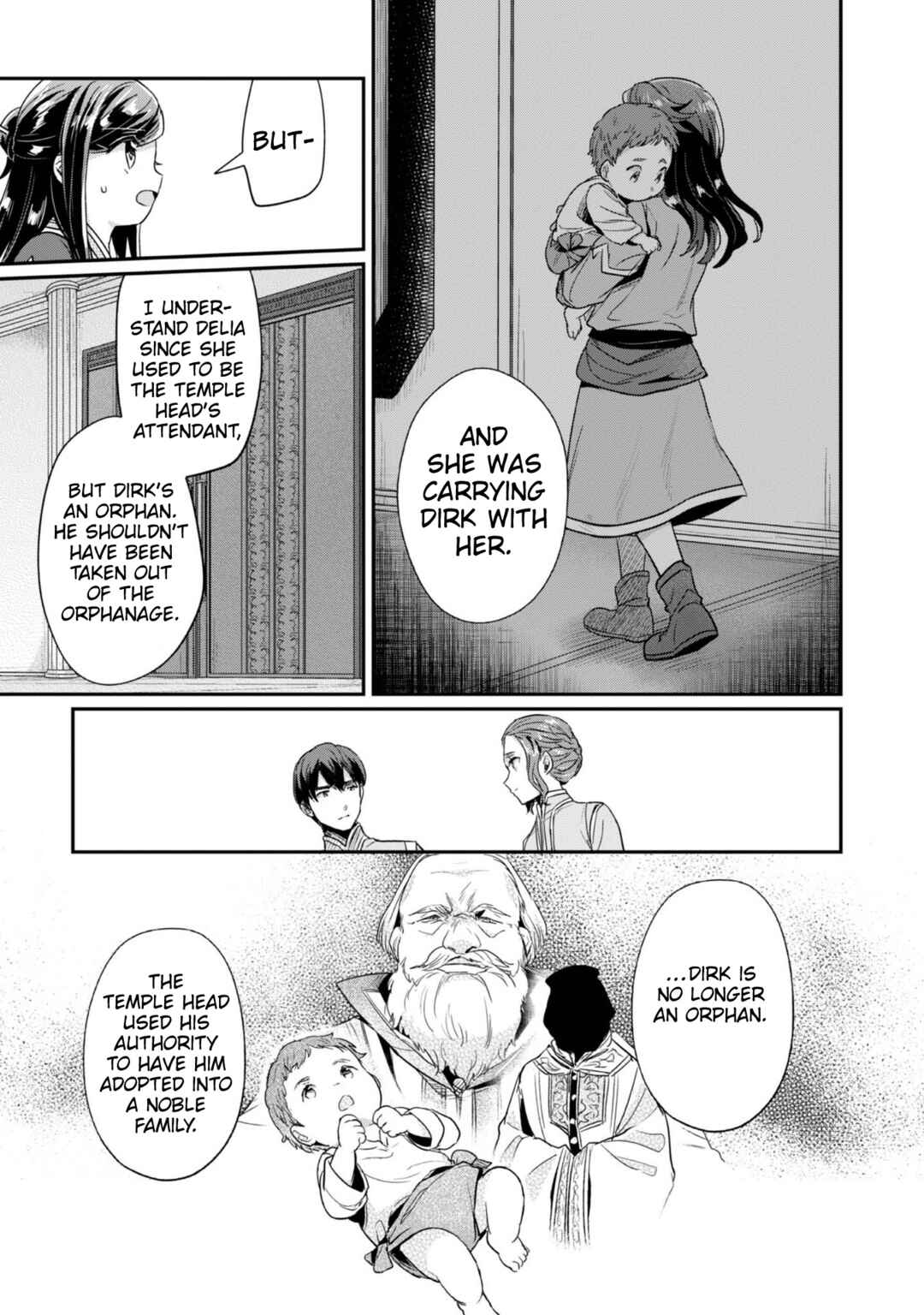 Page 27 Chapter 56 Honzuki no Gekokujou: Shisho ni Naru Tame ni wa Shudan o Erandeiraremasen—Dai 2-bu: Hon no Tamenara Miko ni Naru!