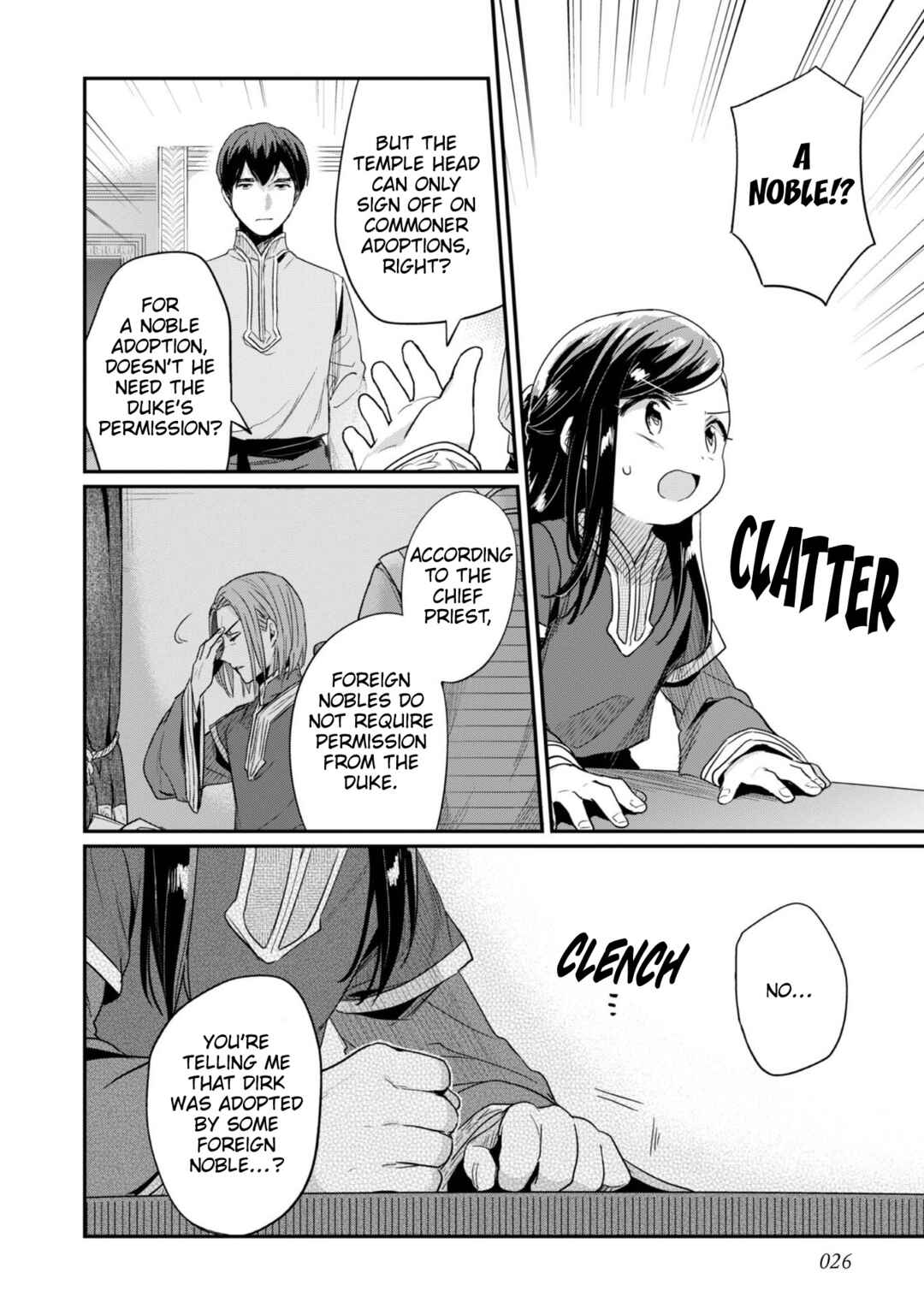 Page 28 Chapter 56 Honzuki no Gekokujou: Shisho ni Naru Tame ni wa Shudan o Erandeiraremasen—Dai 2-bu: Hon no Tamenara Miko ni Naru!