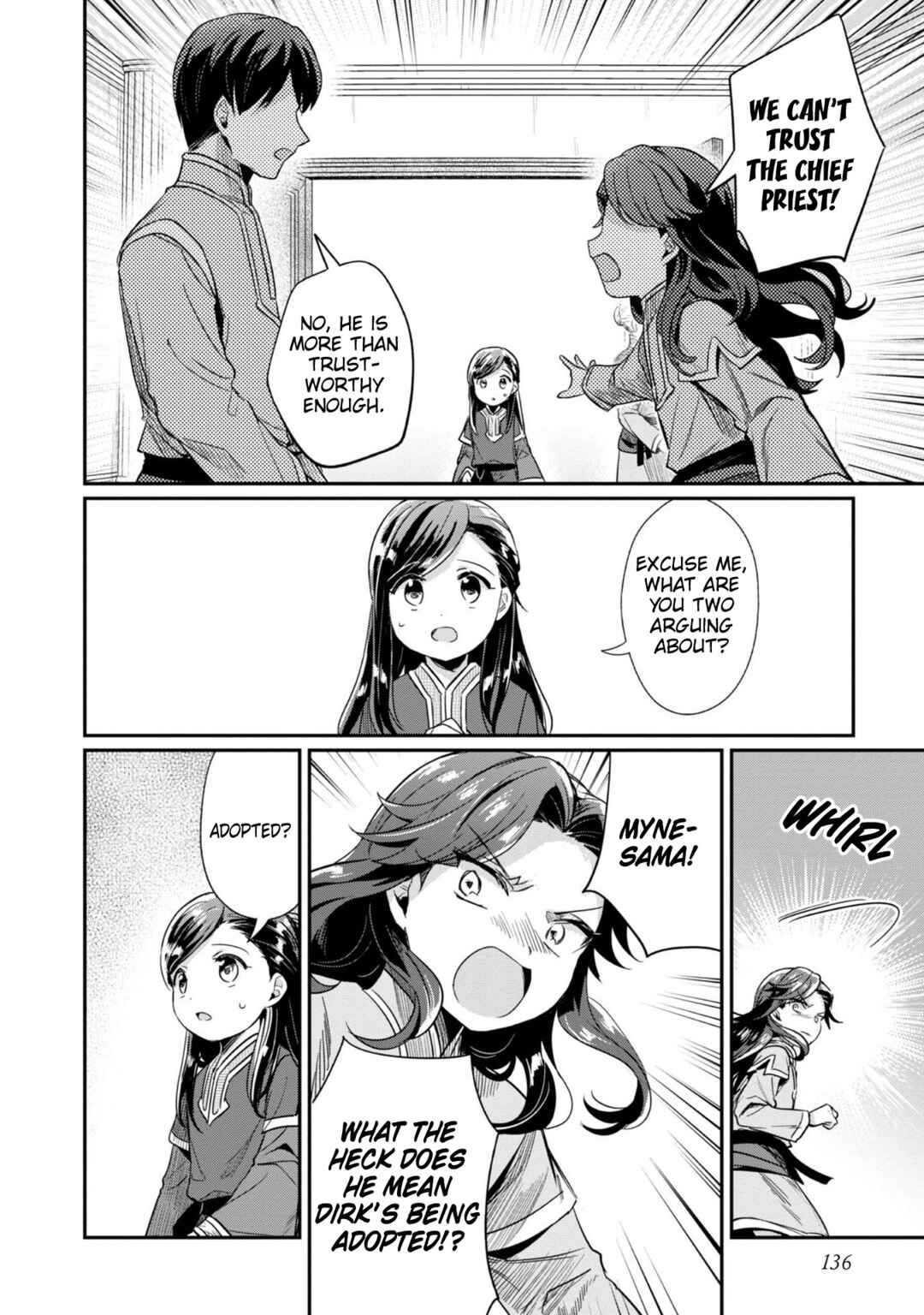 Page 11 Chapter 55 Honzuki no Gekokujou: Shisho ni Naru Tame ni wa Shudan o Erandeiraremasen—Dai 2-bu: Hon no Tamenara Miko ni Naru!