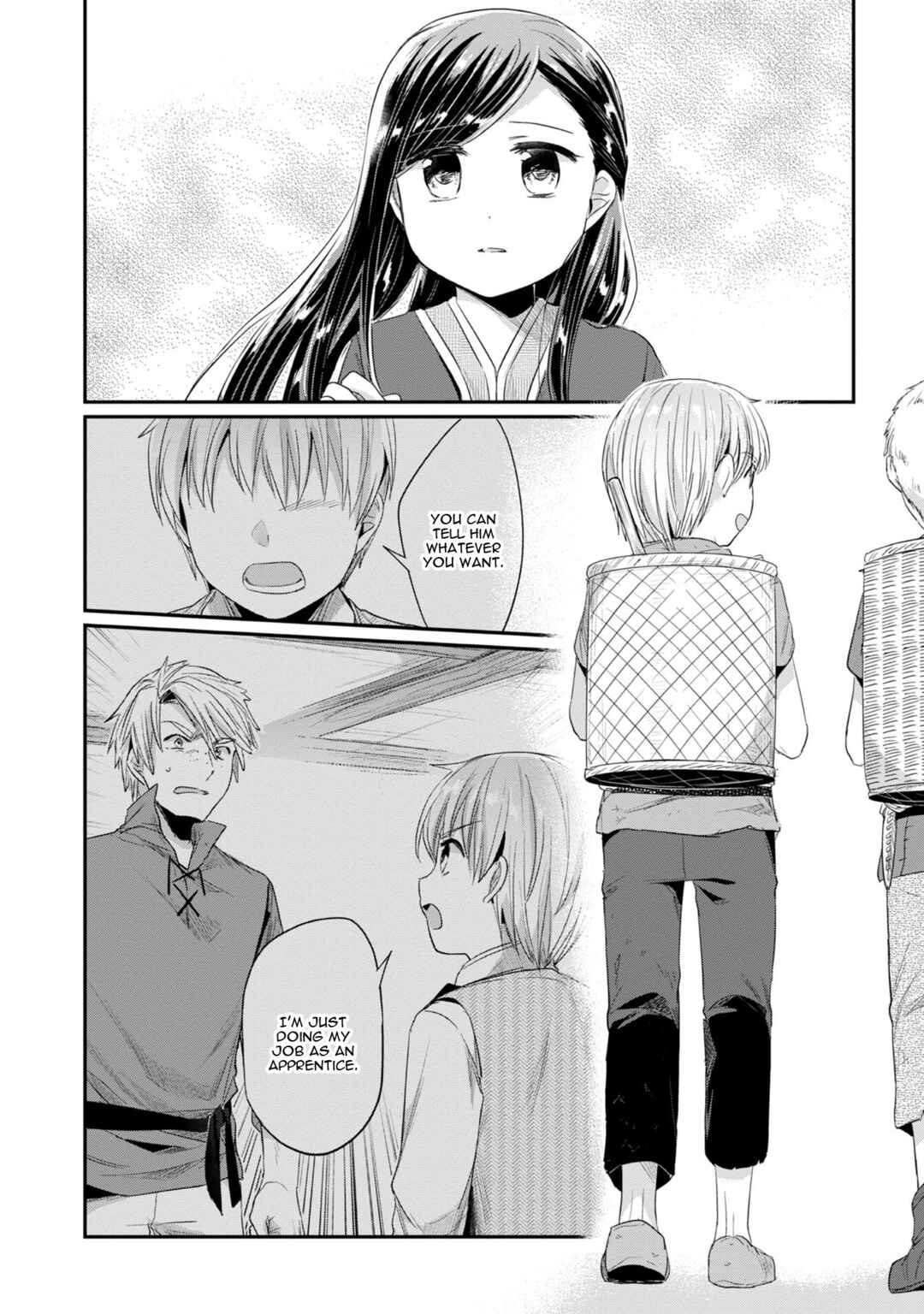 Page 7 Chapter 13 Honzuki no Gekokujou: Shisho ni Naru Tame ni wa Shudan o Erandeiraremasen—Dai 2-bu: Hon no Tamenara Miko ni Naru!