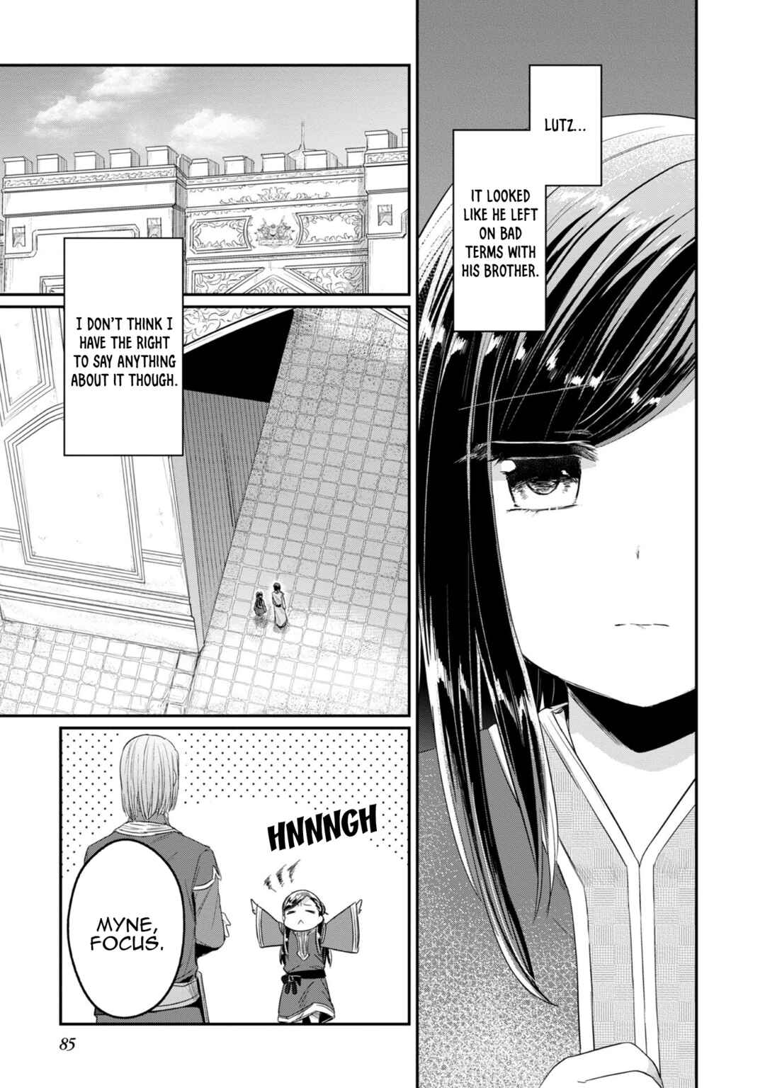 Page 8 Chapter 13 Honzuki no Gekokujou: Shisho ni Naru Tame ni wa Shudan o Erandeiraremasen—Dai 2-bu: Hon no Tamenara Miko ni Naru!
