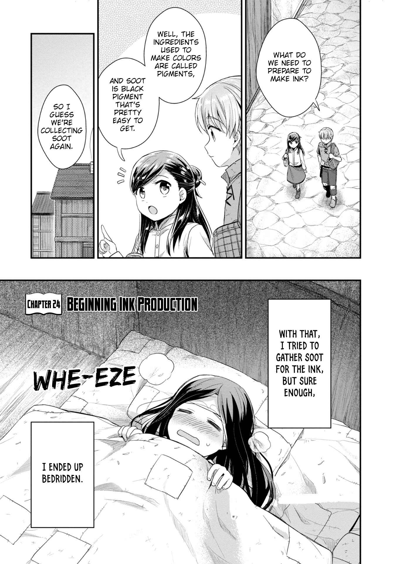 Page 2 Chapter 24 Honzuki no Gekokujou: Shisho ni Naru Tame ni wa Shudan o Erandeiraremasen—Dai 2-bu: Hon no Tamenara Miko ni Naru!