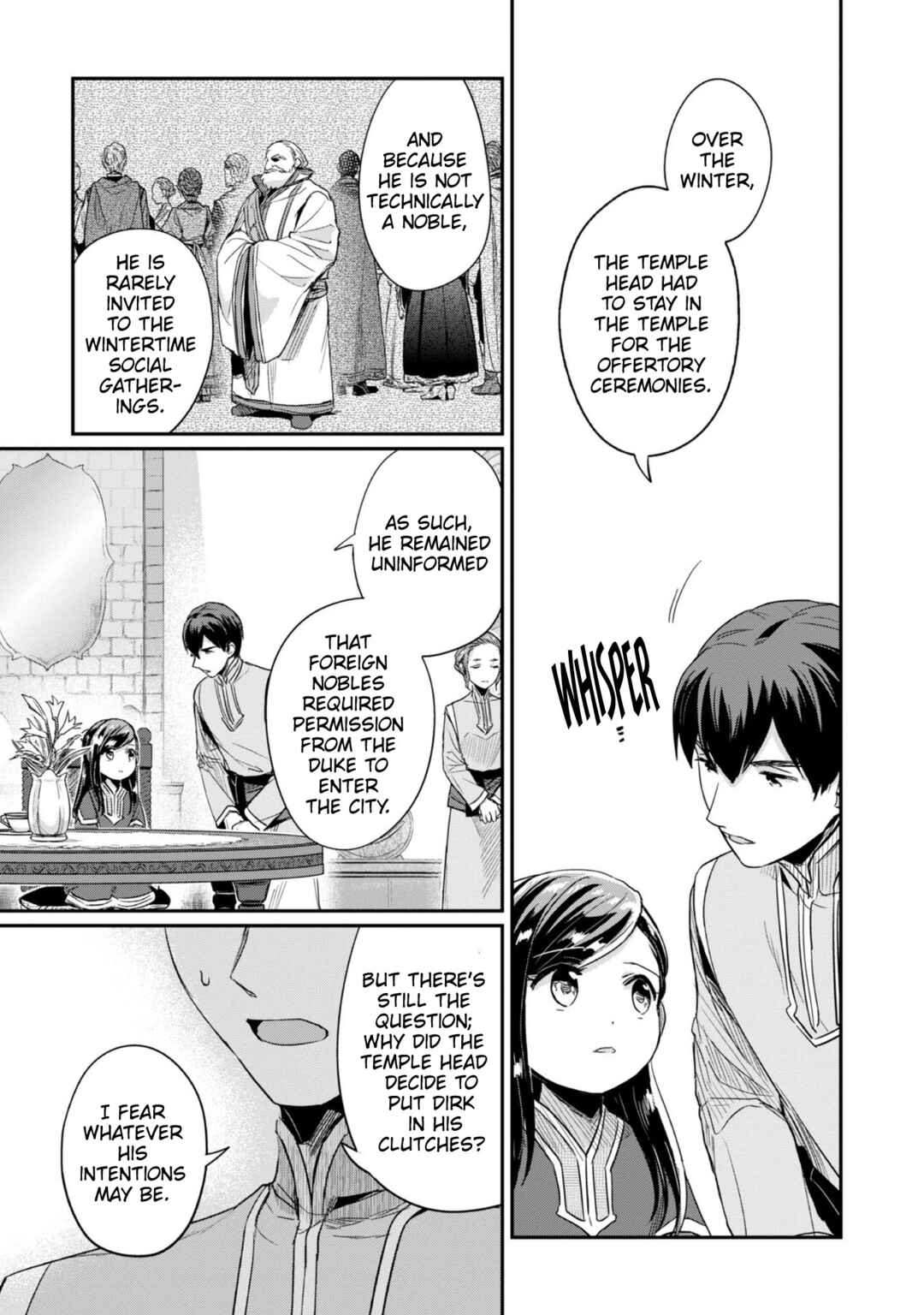 Page 10 Chapter 57 Honzuki no Gekokujou: Shisho ni Naru Tame ni wa Shudan o Erandeiraremasen—Dai 2-bu: Hon no Tamenara Miko ni Naru!
