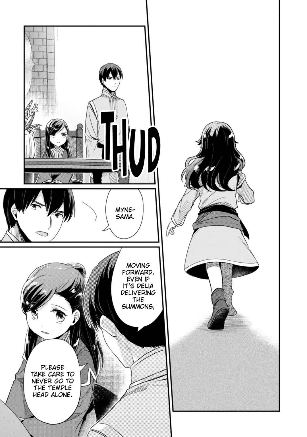 Page 8 Chapter 57 Honzuki no Gekokujou: Shisho ni Naru Tame ni wa Shudan o Erandeiraremasen—Dai 2-bu: Hon no Tamenara Miko ni Naru!