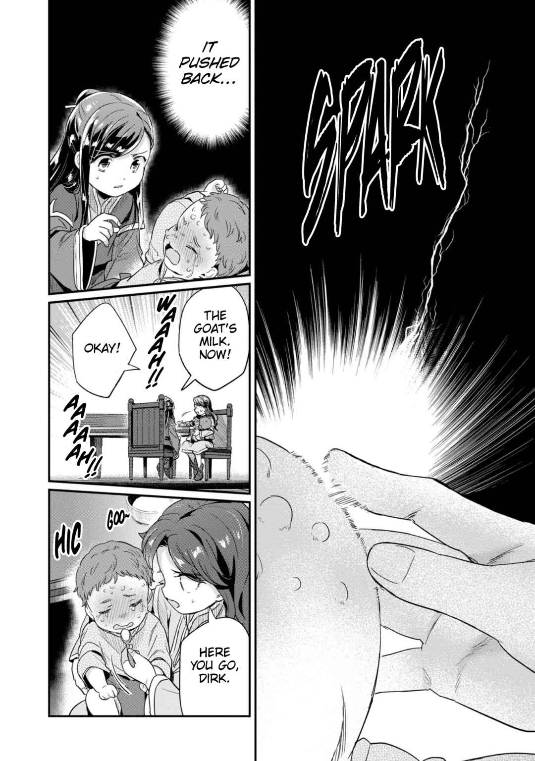 Page 23 Chapter 52 Honzuki no Gekokujou: Shisho ni Naru Tame ni wa Shudan o Erandeiraremasen—Dai 2-bu: Hon no Tamenara Miko ni Naru!