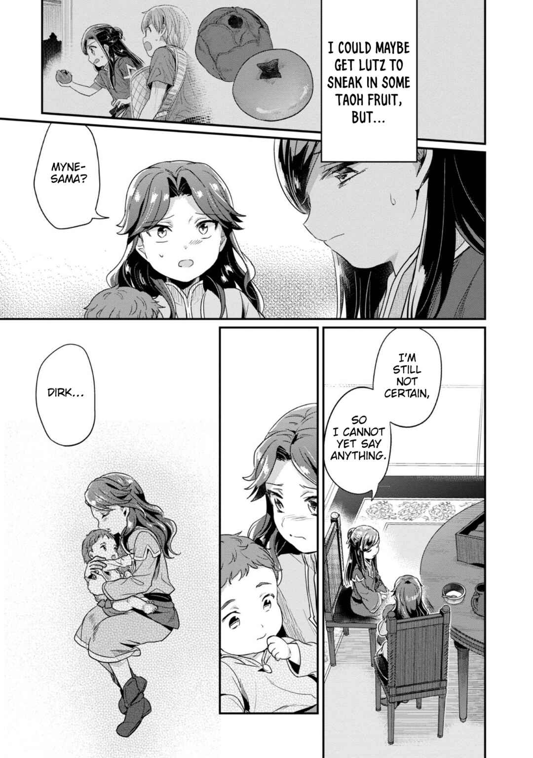 Page 26 Chapter 52 Honzuki no Gekokujou: Shisho ni Naru Tame ni wa Shudan o Erandeiraremasen—Dai 2-bu: Hon no Tamenara Miko ni Naru!