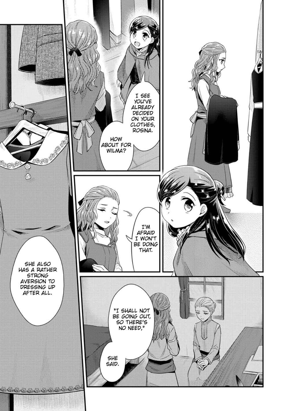 Page 14 Chapter 32 Honzuki no Gekokujou: Shisho ni Naru Tame ni wa Shudan o Erandeiraremasen—Dai 2-bu: Hon no Tamenara Miko ni Naru!