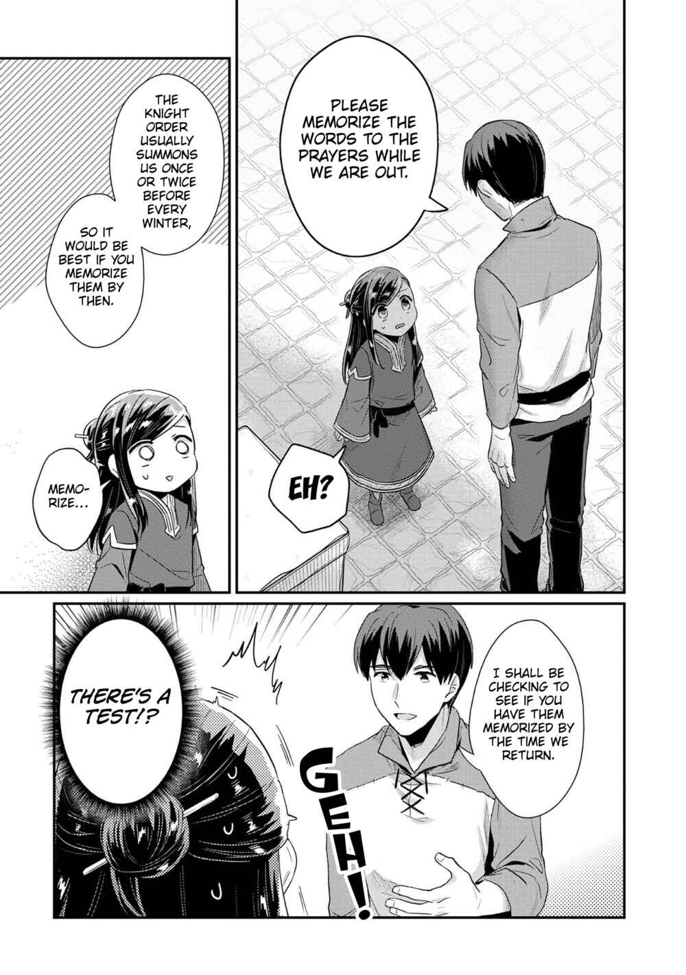 Page 28 Chapter 32 Honzuki no Gekokujou: Shisho ni Naru Tame ni wa Shudan o Erandeiraremasen—Dai 2-bu: Hon no Tamenara Miko ni Naru!