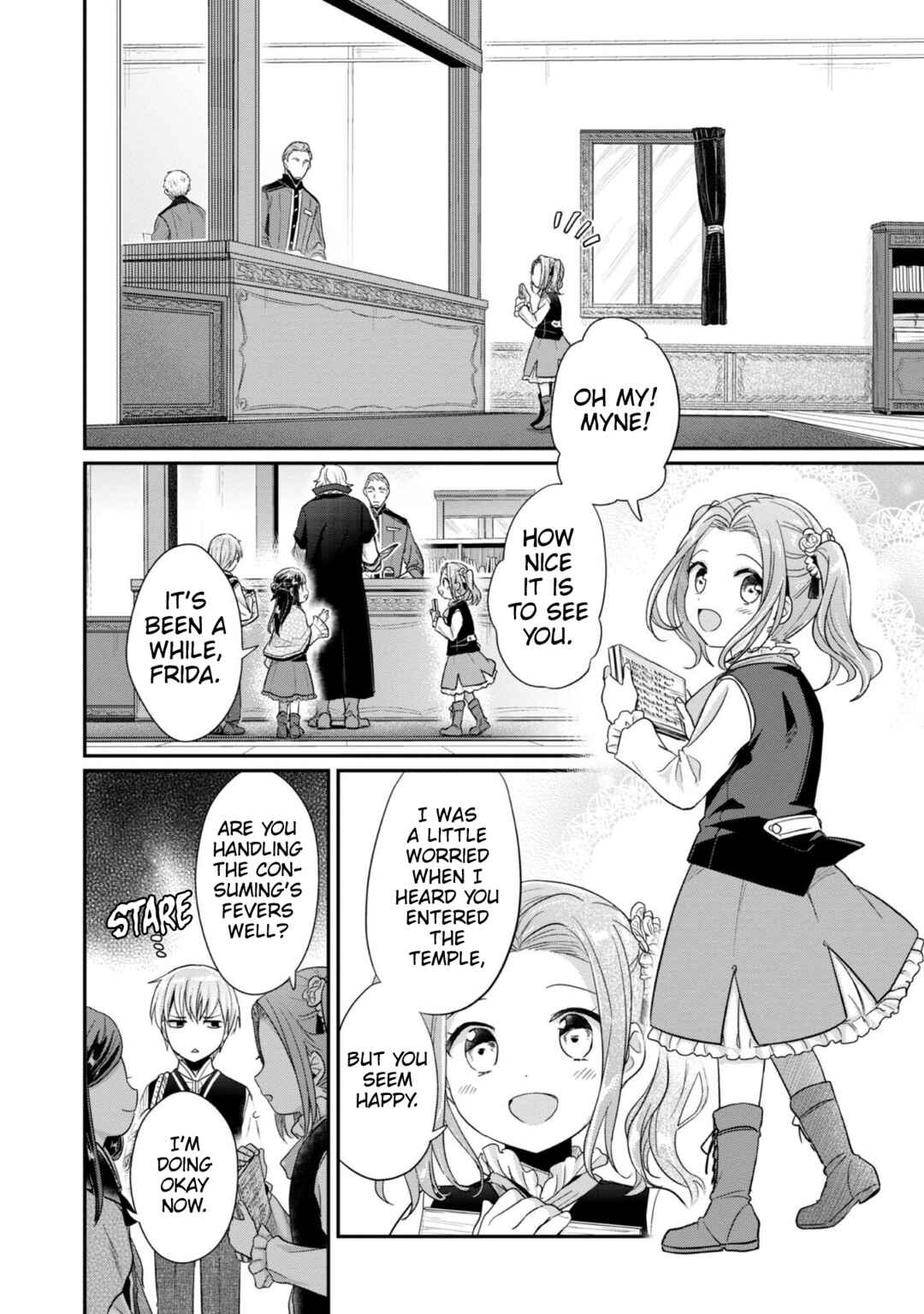 Page 25 Chapter 39 Honzuki no Gekokujou: Shisho ni Naru Tame ni wa Shudan o Erandeiraremasen—Dai 2-bu: Hon no Tamenara Miko ni Naru!