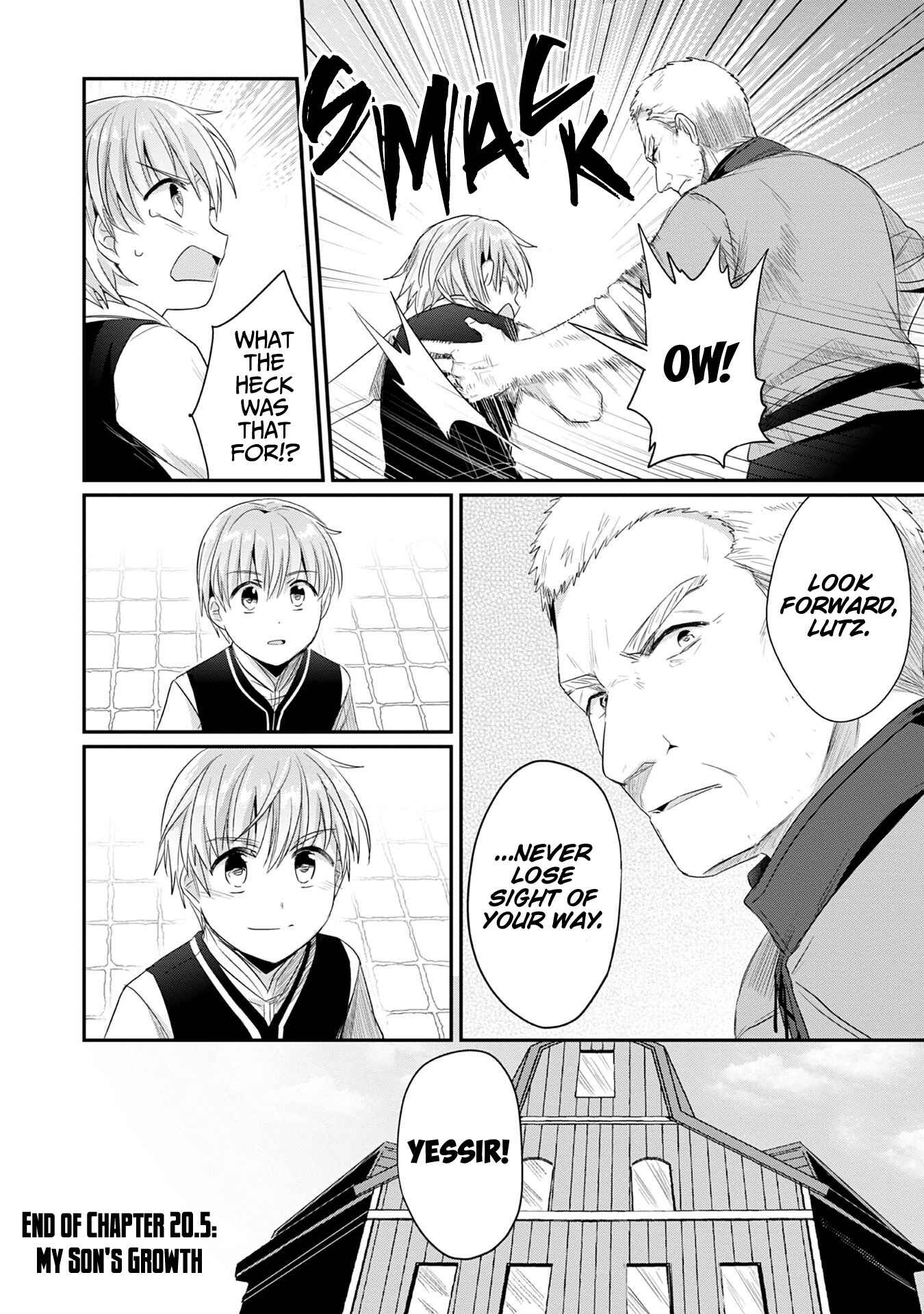 Page 9 Chapter 20.5 Honzuki no Gekokujou: Shisho ni Naru Tame ni wa Shudan o Erandeiraremasen—Dai 2-bu: Hon no Tamenara Miko ni Naru!