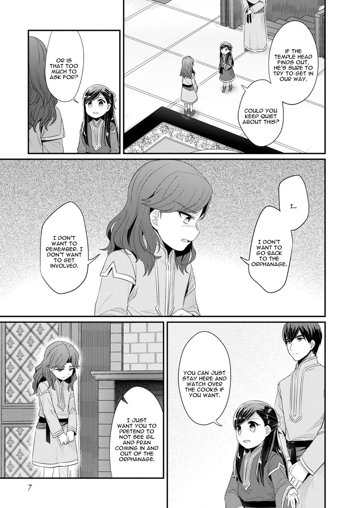 Page 9 Chapter 10 Honzuki no Gekokujou: Shisho ni Naru Tame ni wa Shudan o Erandeiraremasen—Dai 2-bu: Hon no Tamenara Miko ni Naru!