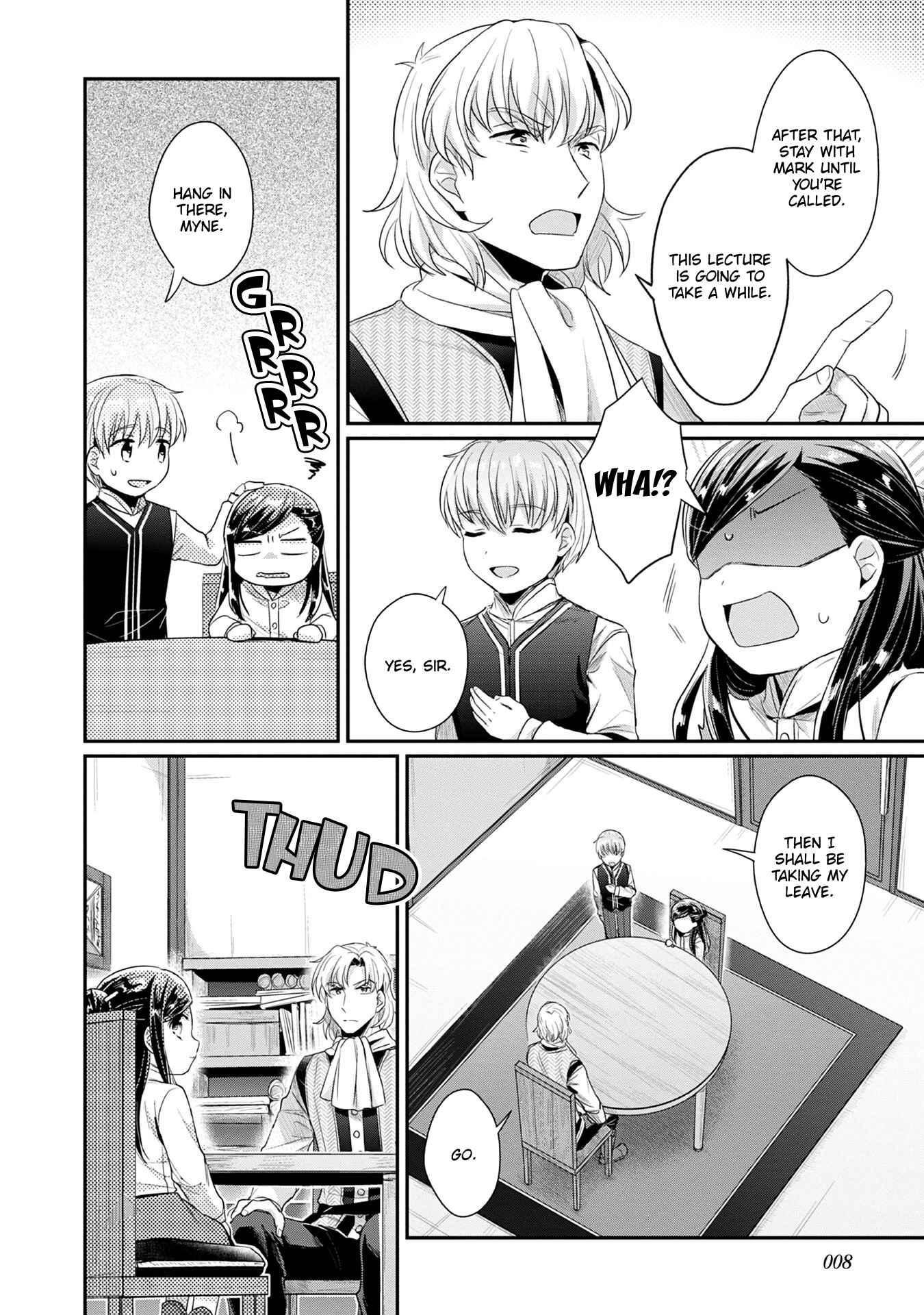 Page 10 Chapter 16 Honzuki no Gekokujou: Shisho ni Naru Tame ni wa Shudan o Erandeiraremasen—Dai 2-bu: Hon no Tamenara Miko ni Naru!