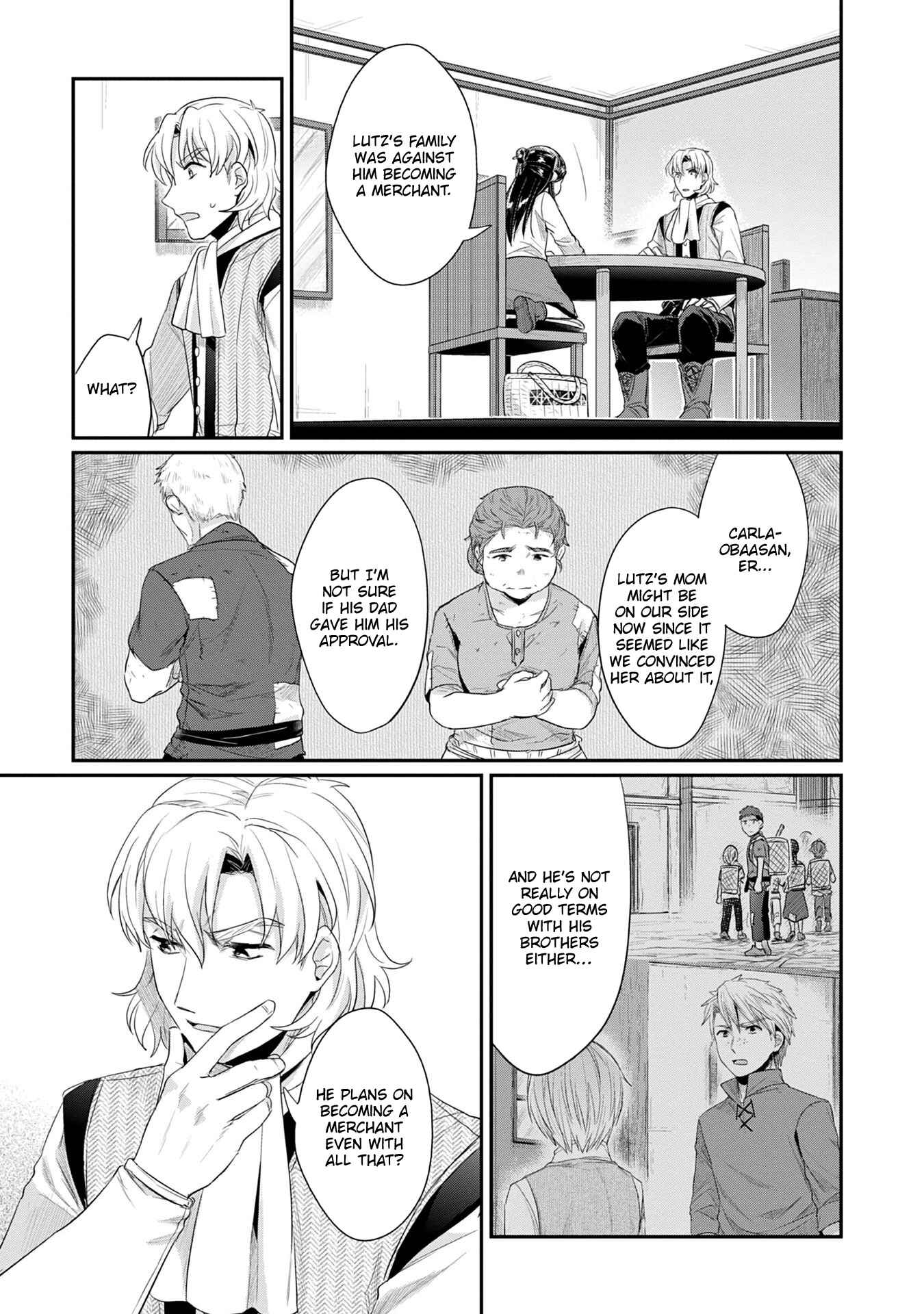 Page 23 Chapter 16 Honzuki no Gekokujou: Shisho ni Naru Tame ni wa Shudan o Erandeiraremasen—Dai 2-bu: Hon no Tamenara Miko ni Naru!