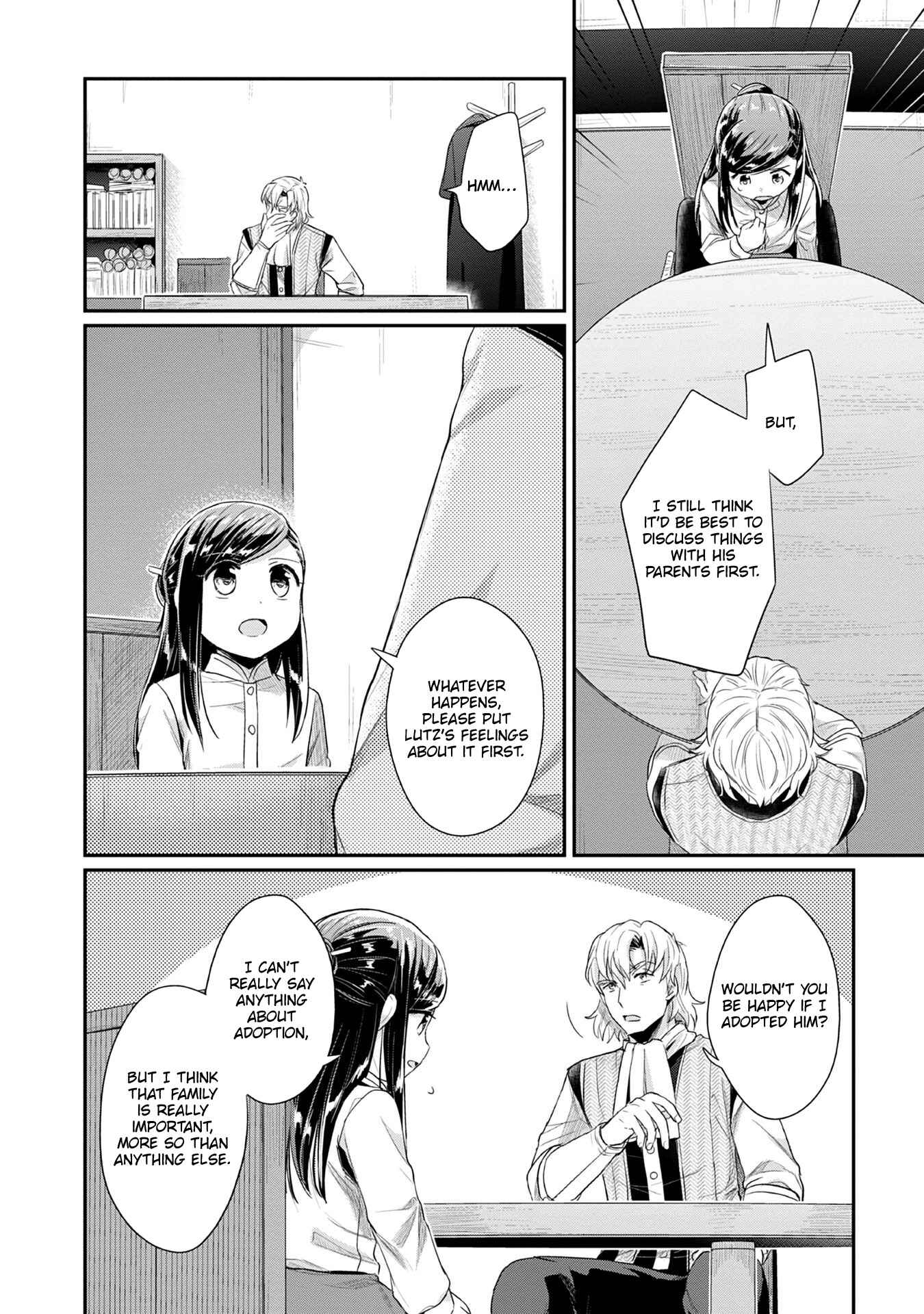 Page 26 Chapter 16 Honzuki no Gekokujou: Shisho ni Naru Tame ni wa Shudan o Erandeiraremasen—Dai 2-bu: Hon no Tamenara Miko ni Naru!