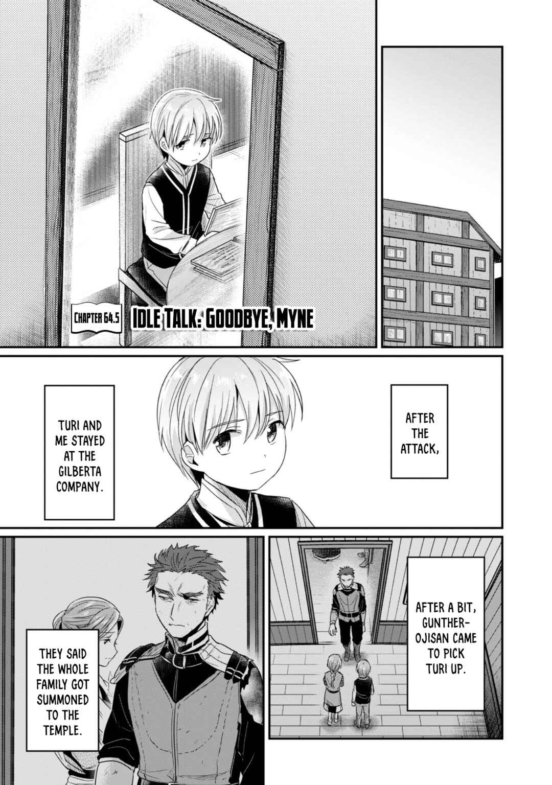 Page 2 Chapter 64.5 Honzuki no Gekokujou: Shisho ni Naru Tame ni wa Shudan o Erandeiraremasen—Dai 2-bu: Hon no Tamenara Miko ni Naru!