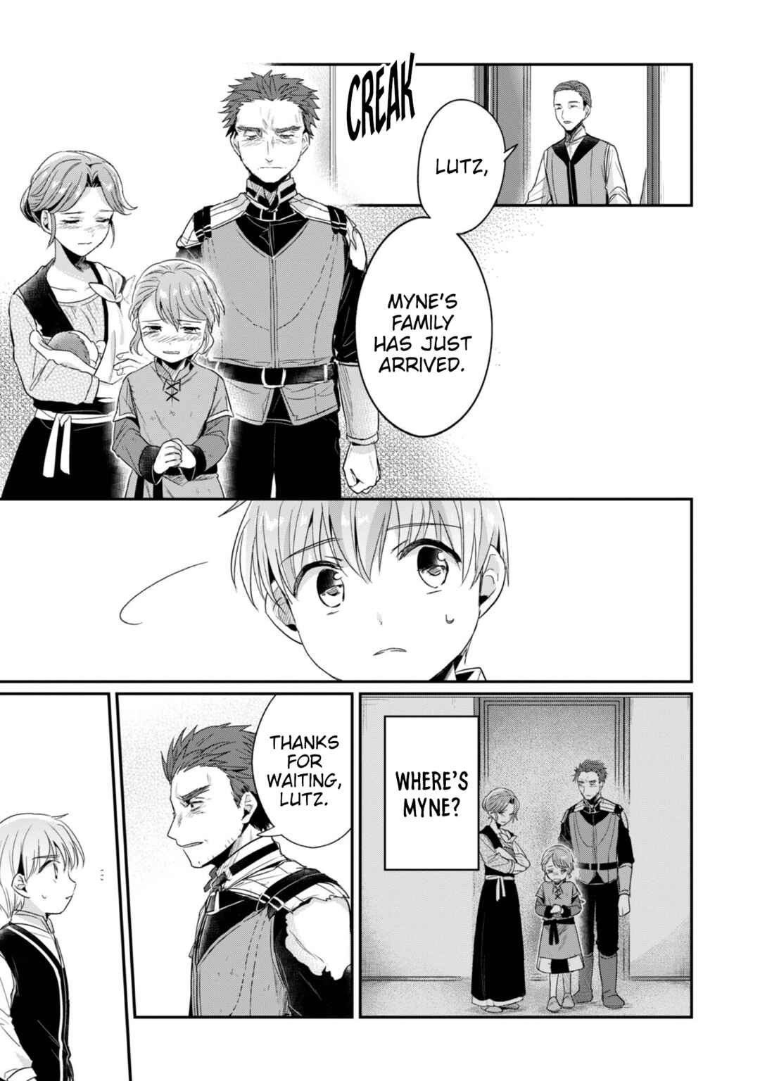 Page 6 Chapter 64.5 Honzuki no Gekokujou: Shisho ni Naru Tame ni wa Shudan o Erandeiraremasen—Dai 2-bu: Hon no Tamenara Miko ni Naru!