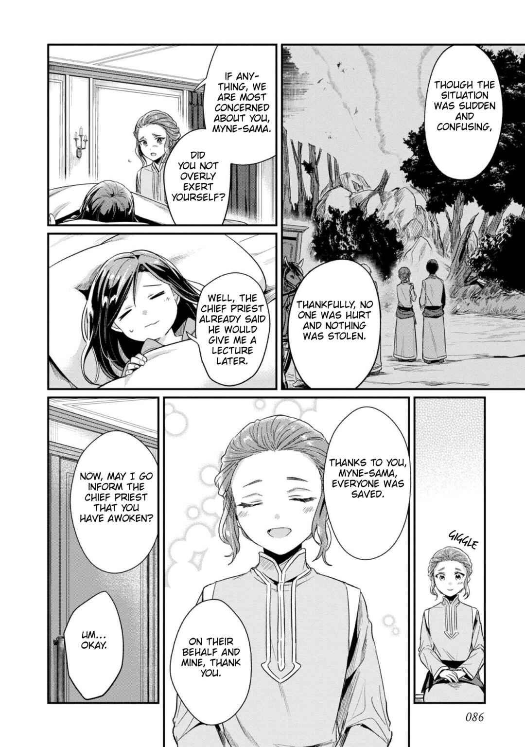 Page 22 Chapter 48 Honzuki no Gekokujou: Shisho ni Naru Tame ni wa Shudan o Erandeiraremasen—Dai 2-bu: Hon no Tamenara Miko ni Naru!